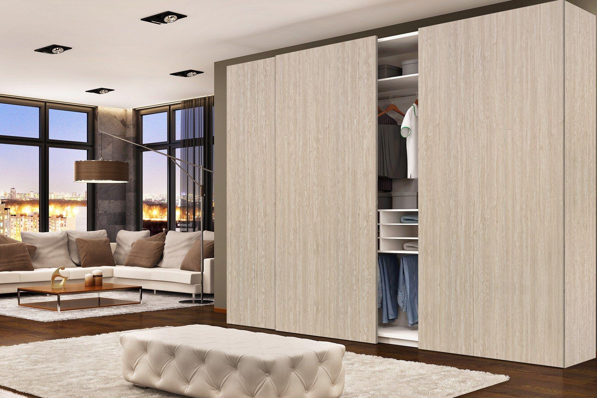 Sandrift Oak Wood Laminate 8x4 ft Suede 1 mm - 3250 SUD