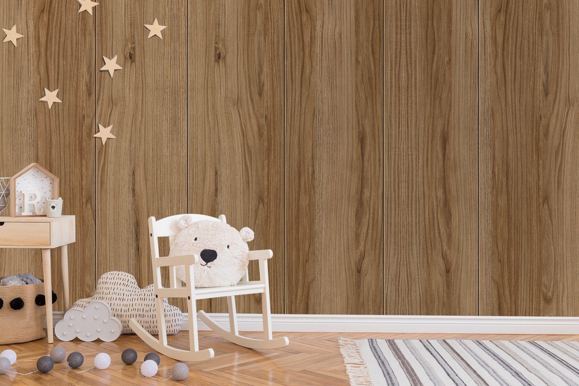 Kirkwall Oak Wood Laminate 8x4 ft Texture 1 mm - 3254 CFD