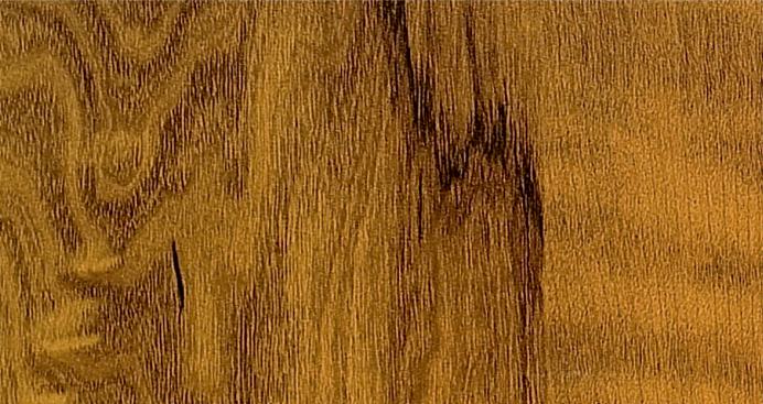 Brown wood grain laminate with textured finish and visible wood pattern and grain details.