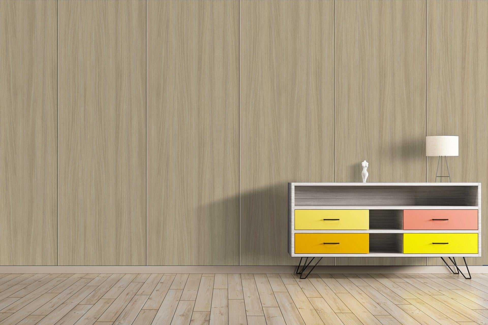 Barista Oak Wood Laminate 8x4 ft Suede 1 mm - 3256 SUD