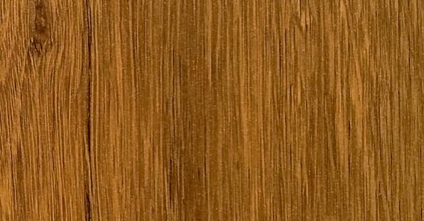 Brown wood grain laminate with textured finish and visible wood pattern and grain details