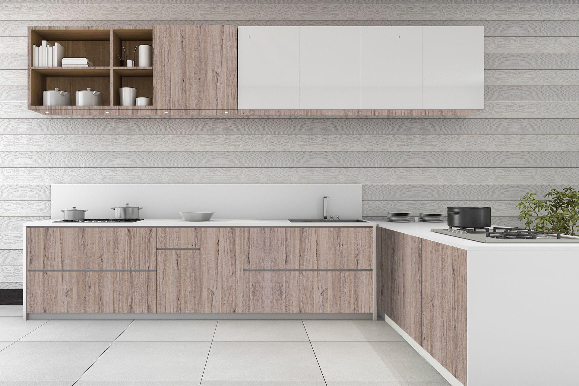 Amalfi Oak Wood Laminate 8x4 ft Suede 1 mm - 3259 SUD