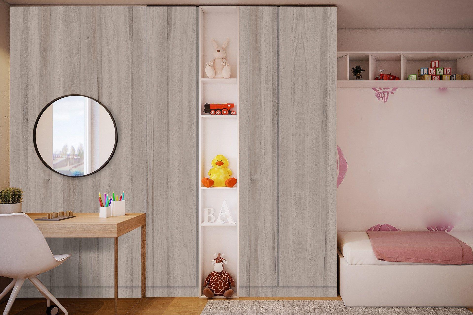 Patinato Oak Wood Laminate 8x4 ft Texture 1 mm - 3260 CFD