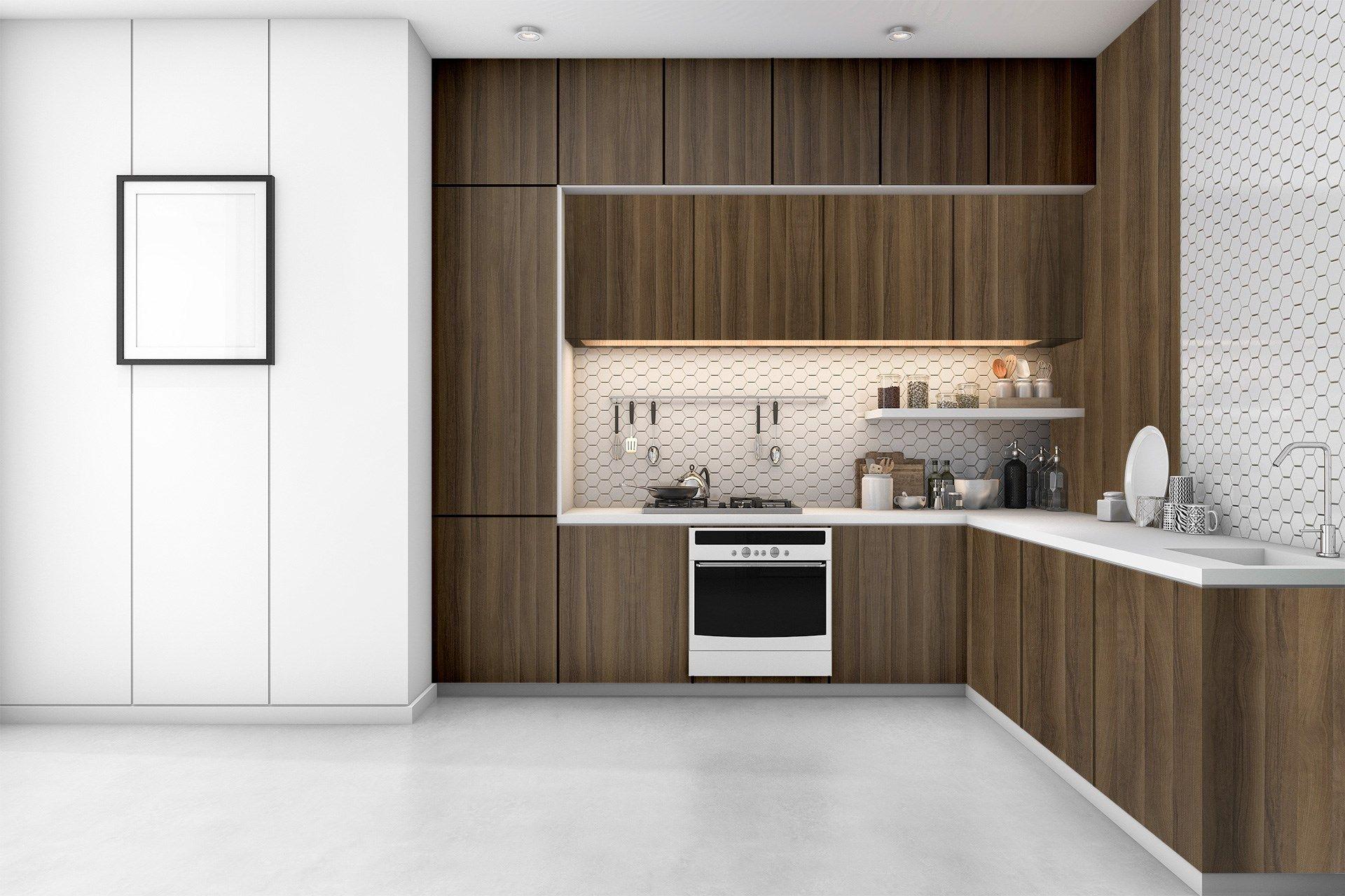 Wanton Walnut Wood Laminate 8x4 ft Suede 1 mm - 3277 SUD