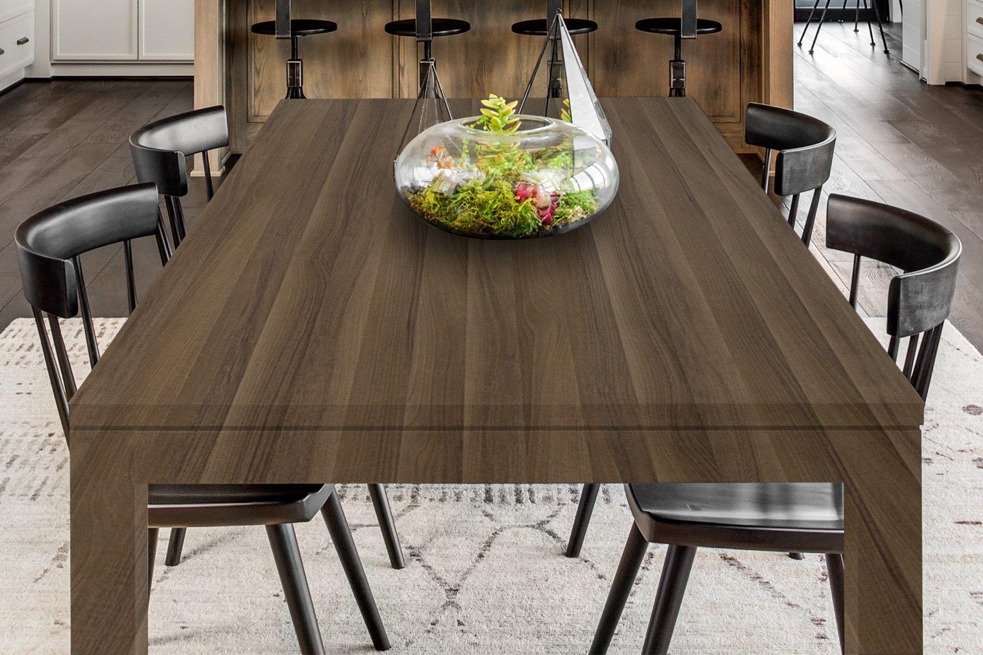 Wanton Walnut Wood Laminate 8x4 ft Suede 1 mm - 3277 SUD