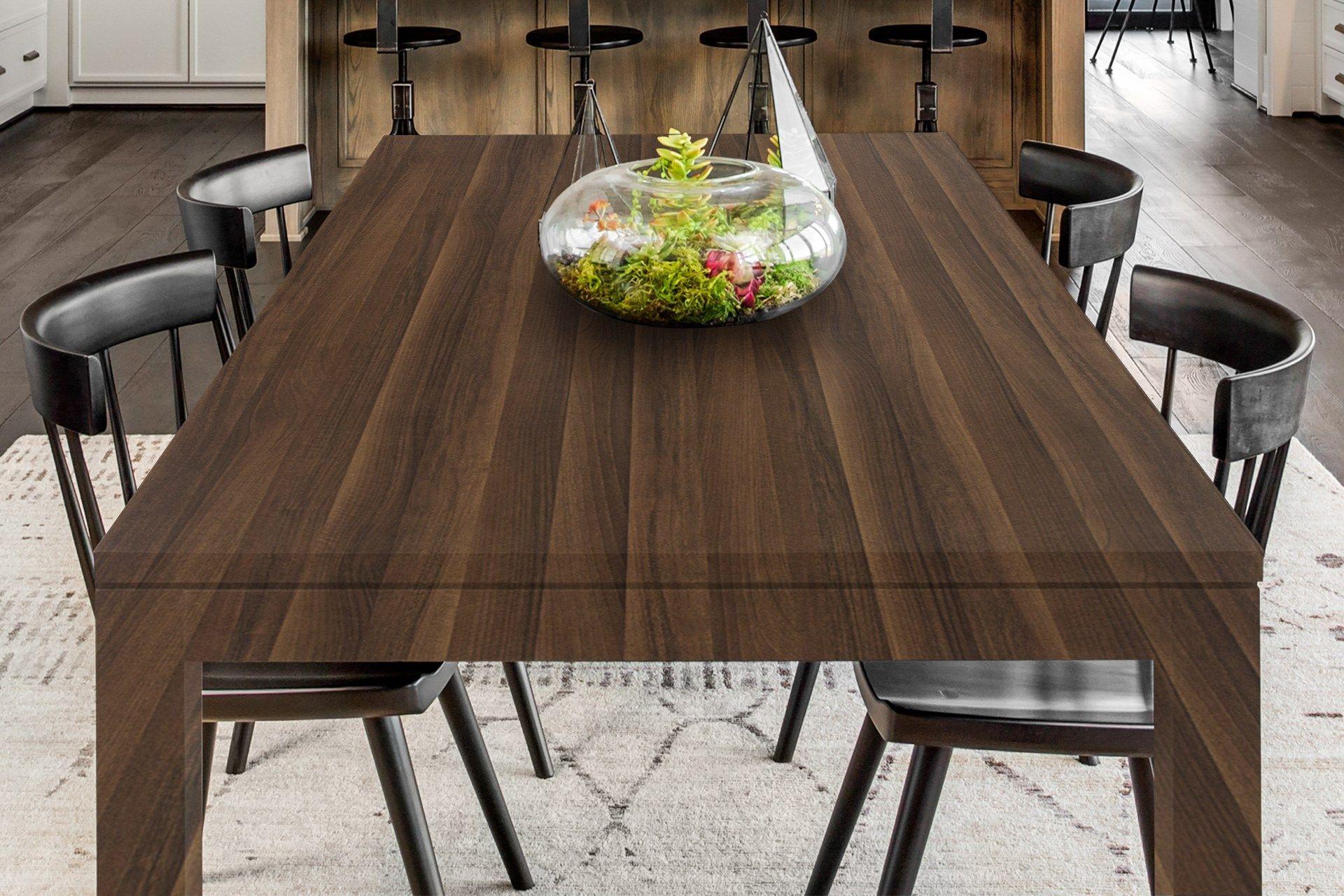 Newmika Walnut Crust 8x4 ft Suede wood laminates Brown 3278_SUD