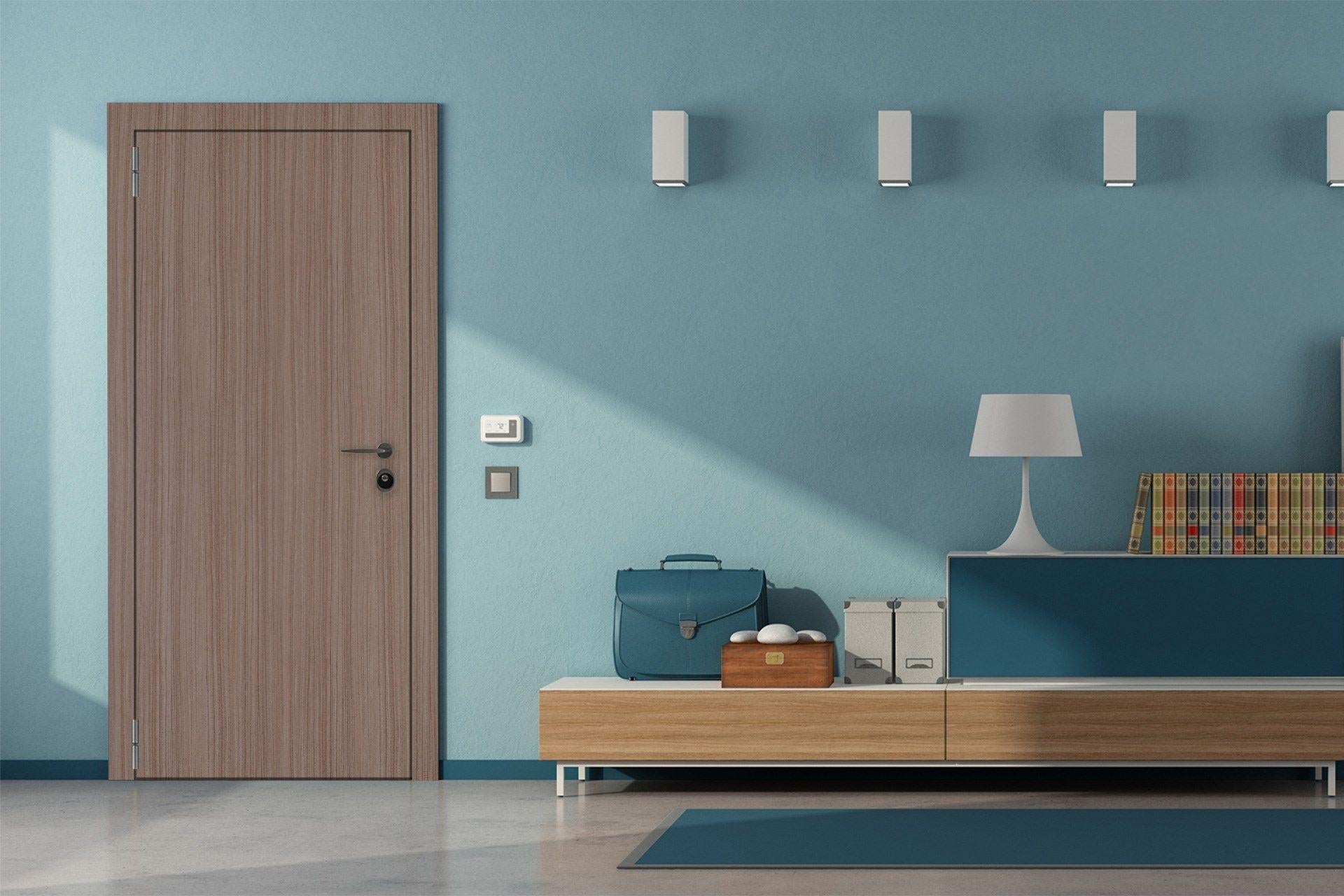 Walnut Glow Wood Laminate 8x4 ft Texture 1 mm - 3285 BRS