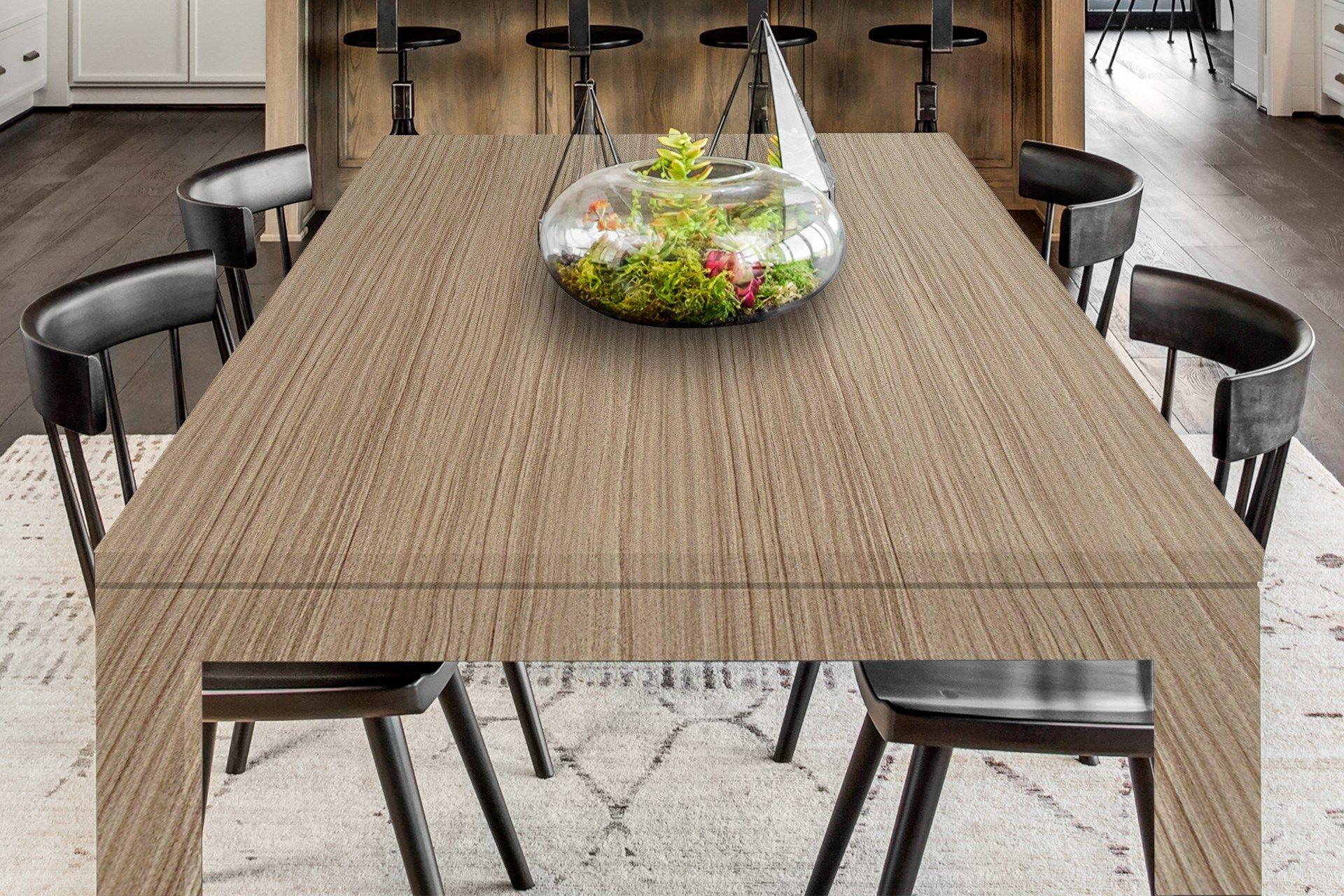 Walnut Glow Wood Laminate 8x4 ft Suede 1 mm - 3285 SUD