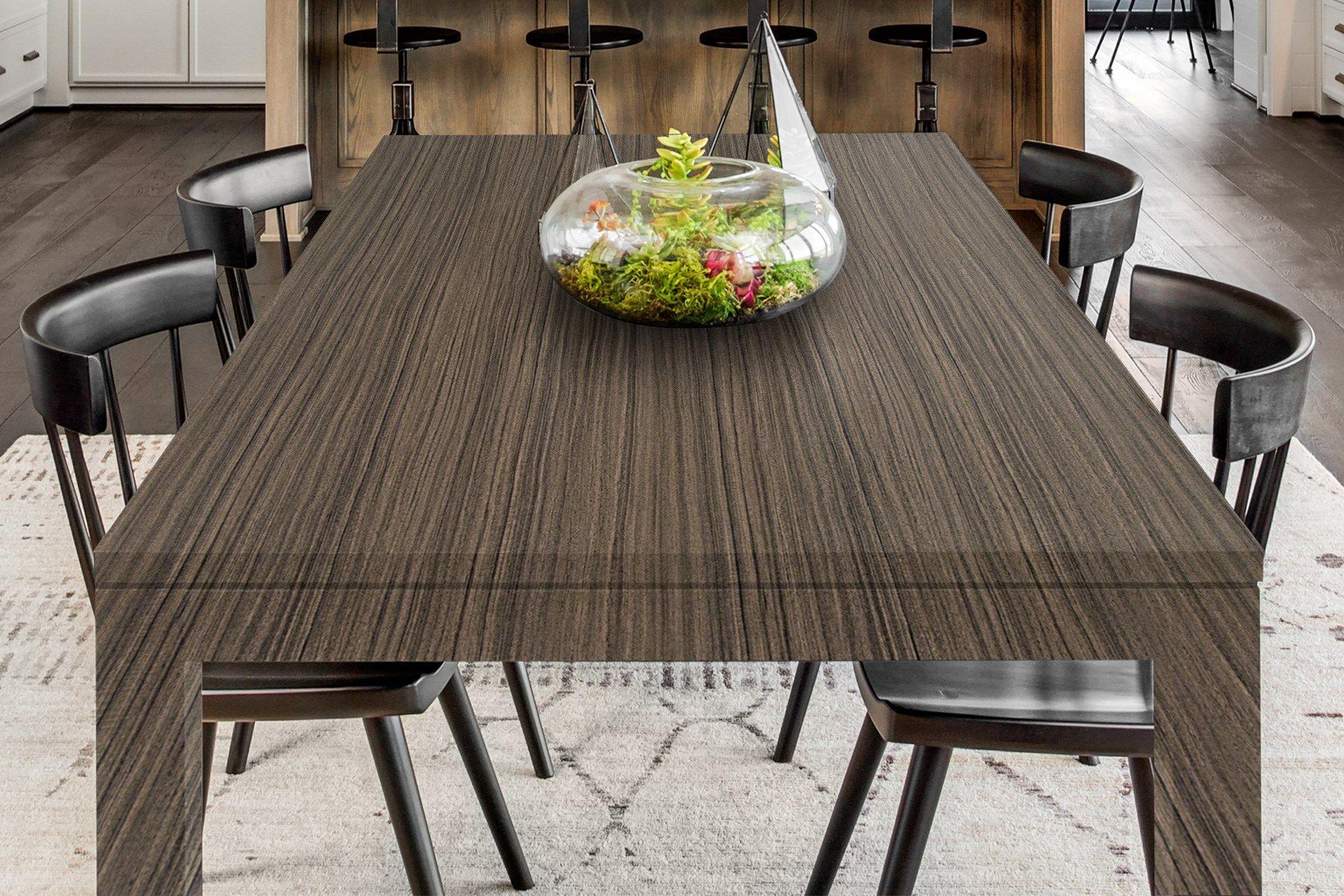 Walnut Wool Wood Laminate 8x4 ft Suede 1 mm - 3286 SUD