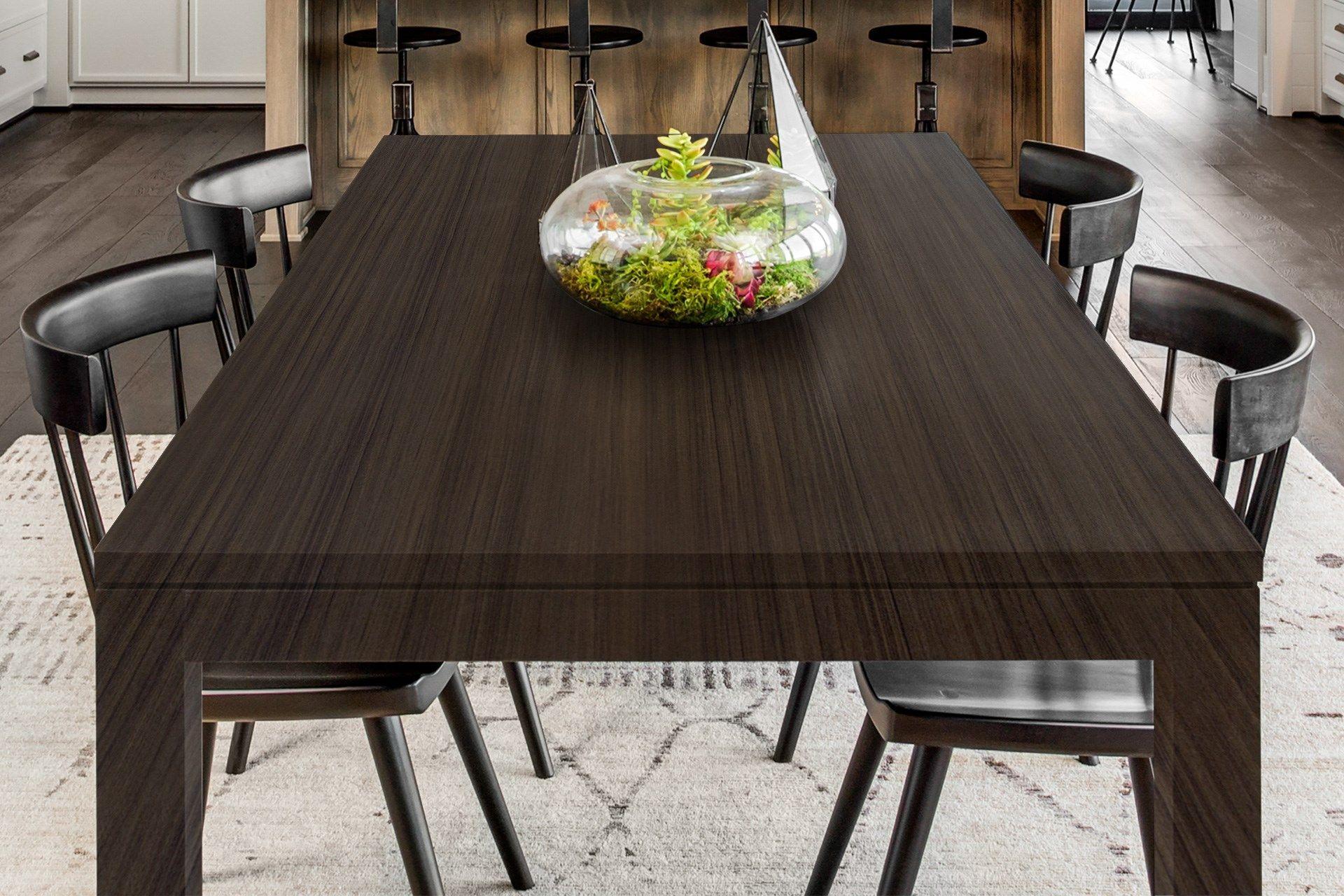 Newmika Fine Walnut 8x4 ft Suede wood laminates Brown 3287_SUD