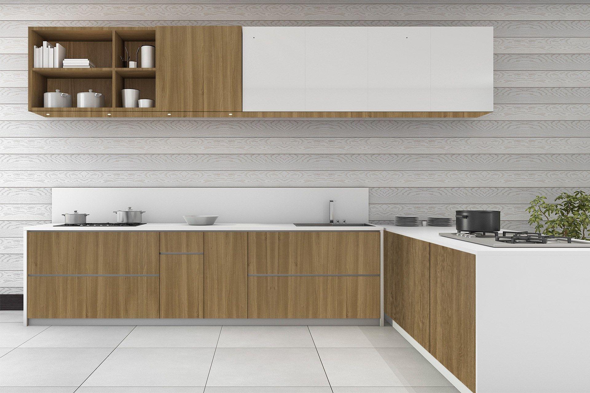 Tranquility Wood Laminate 8x4 ft High Gloss 1 mm - 3289 NGL