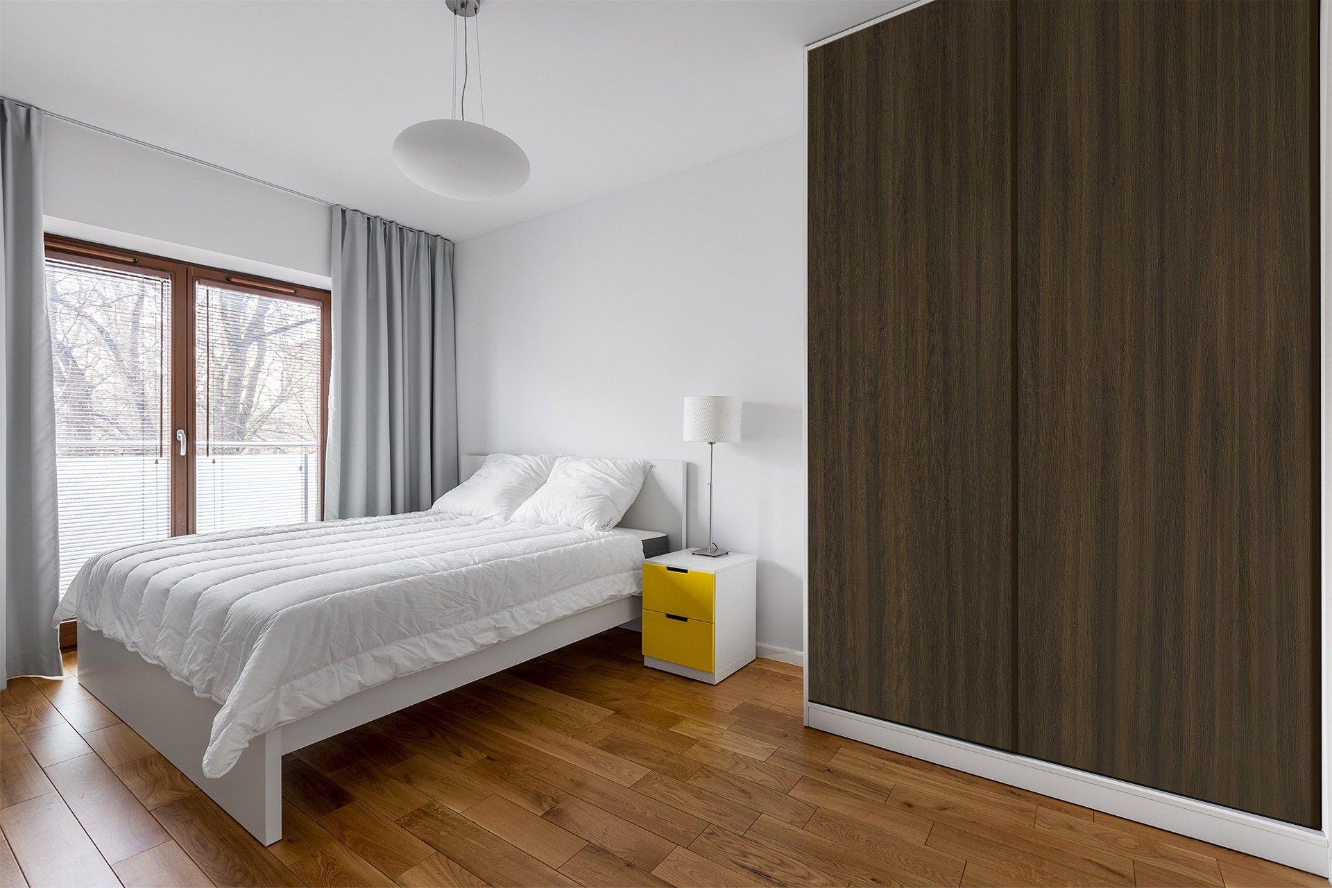 Winter Walnut Wood Laminate 8x4 ft High Gloss 1 mm - 3290 NGL