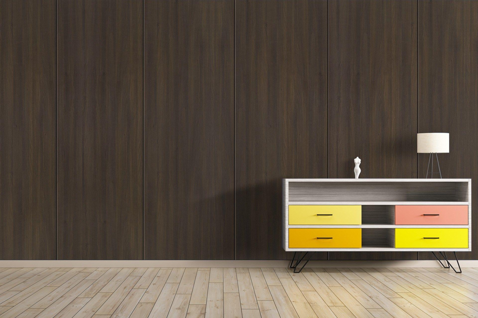 Winter Walnut Wood Laminate 8x4 ft Texture 1 mm - 3290 SPC