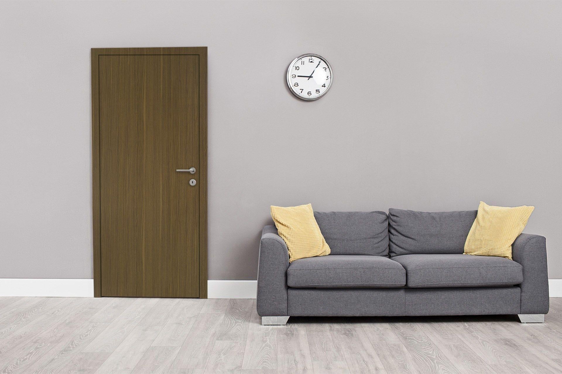 Newmika Walnut Warmth 8x4 ft Texture wood laminates Brown 3292_SPC