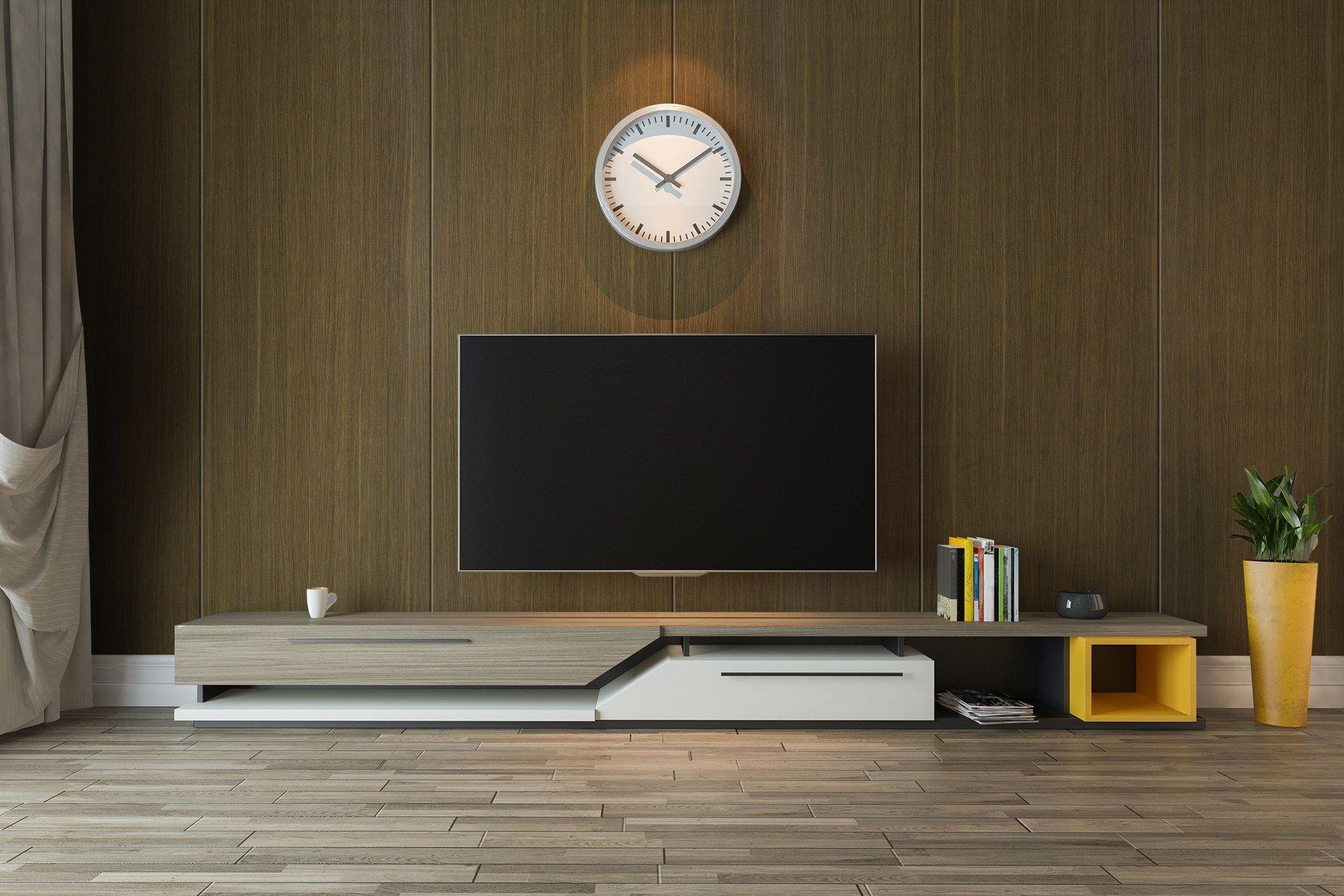 Newmika Walnut Warmth 8x4 ft Texture wood laminates Brown 3292_SPC