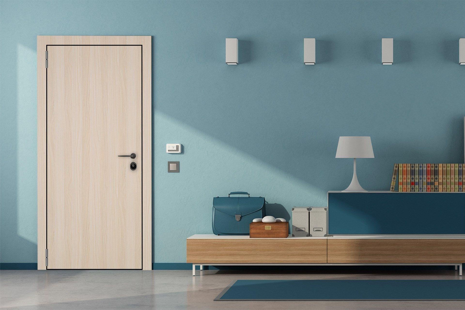 Sunbleached Walnut Wood Laminate 8x4 ft Suede 1 mm - 3294 SUD