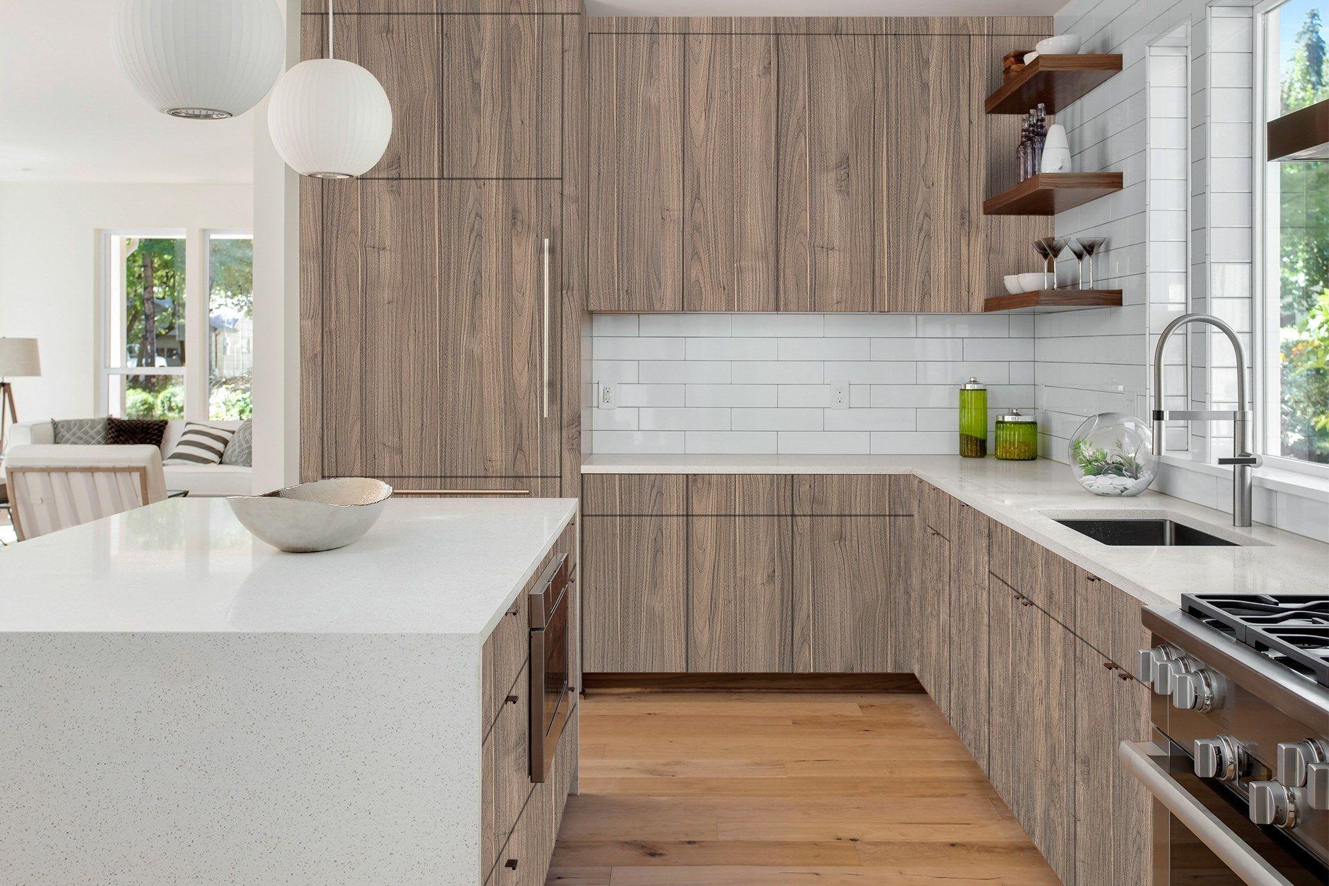 Ambassador Wood Laminate 8x4 ft Suede 1 mm - 3298 SUD