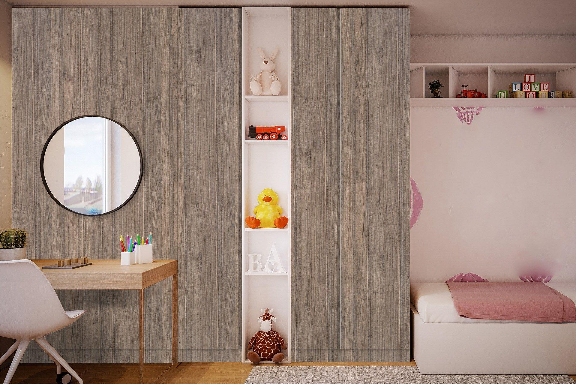 Ambassador Wood Laminate 8x4 ft Suede 1 mm - 3298 SUD