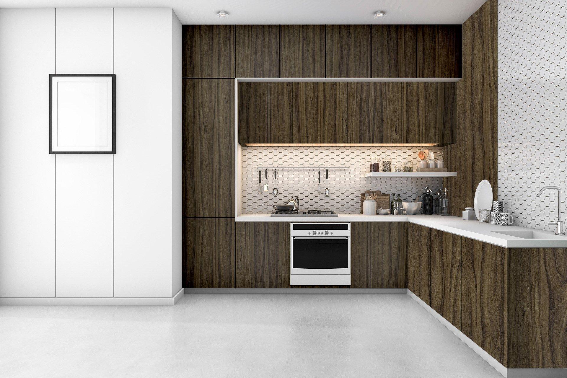 Clement Nut Wood Laminate 8x4 ft Texture 1 mm - 3322 CHW