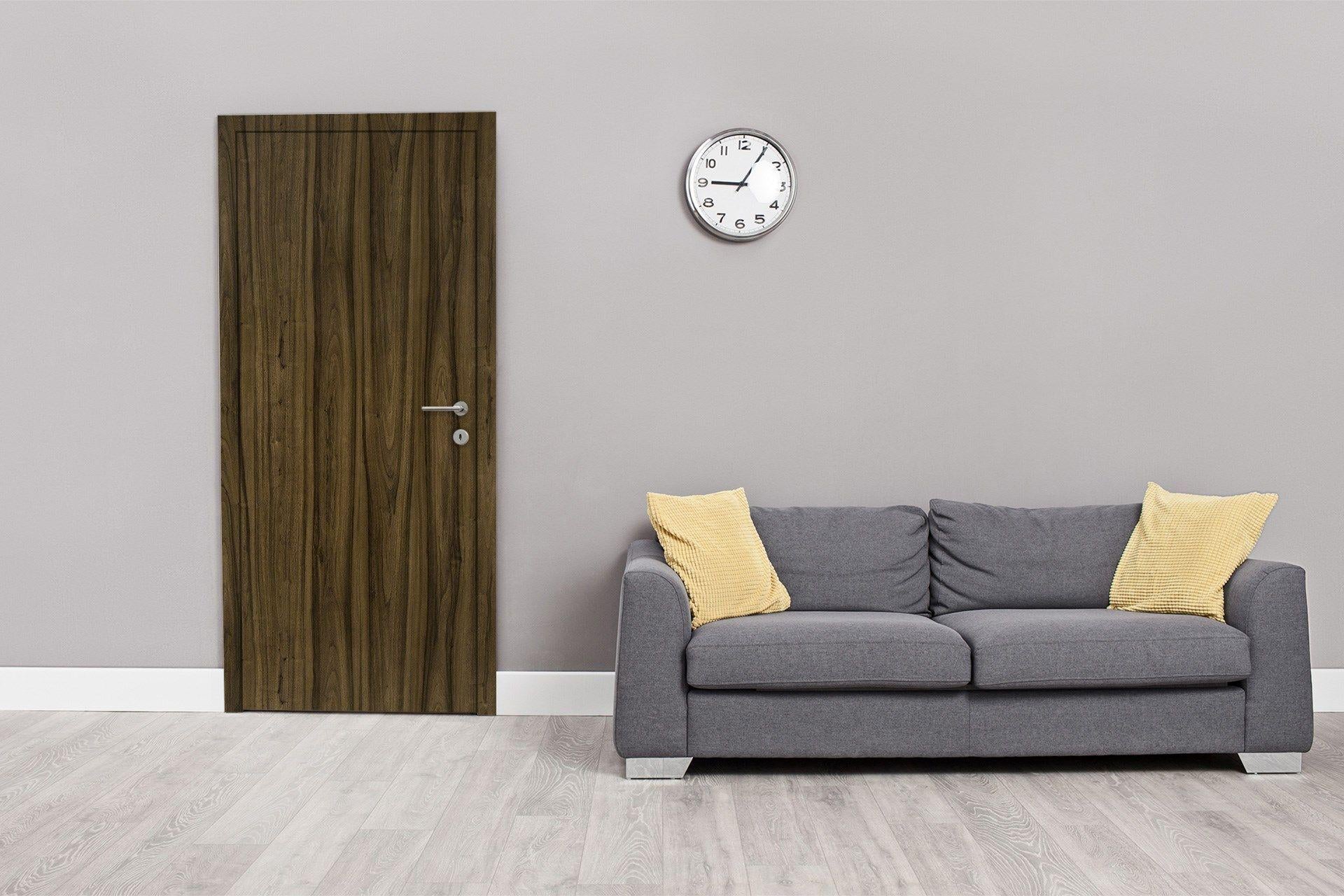 Clement Nut Wood Laminate 8x4 ft High Gloss 1 mm - 3322 NGL