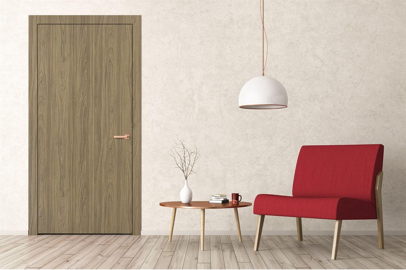 Newmika Swiss Elm 8x4 ft Texture wood laminates Brown 3332_CHW