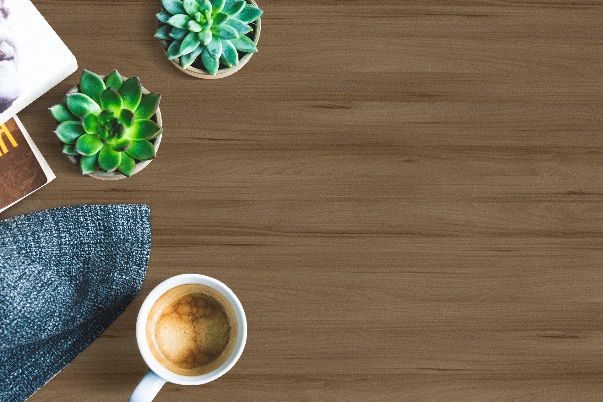 Newmika Plush Wood 8x4 ft High Gloss wood laminates Brown 3335_NGL