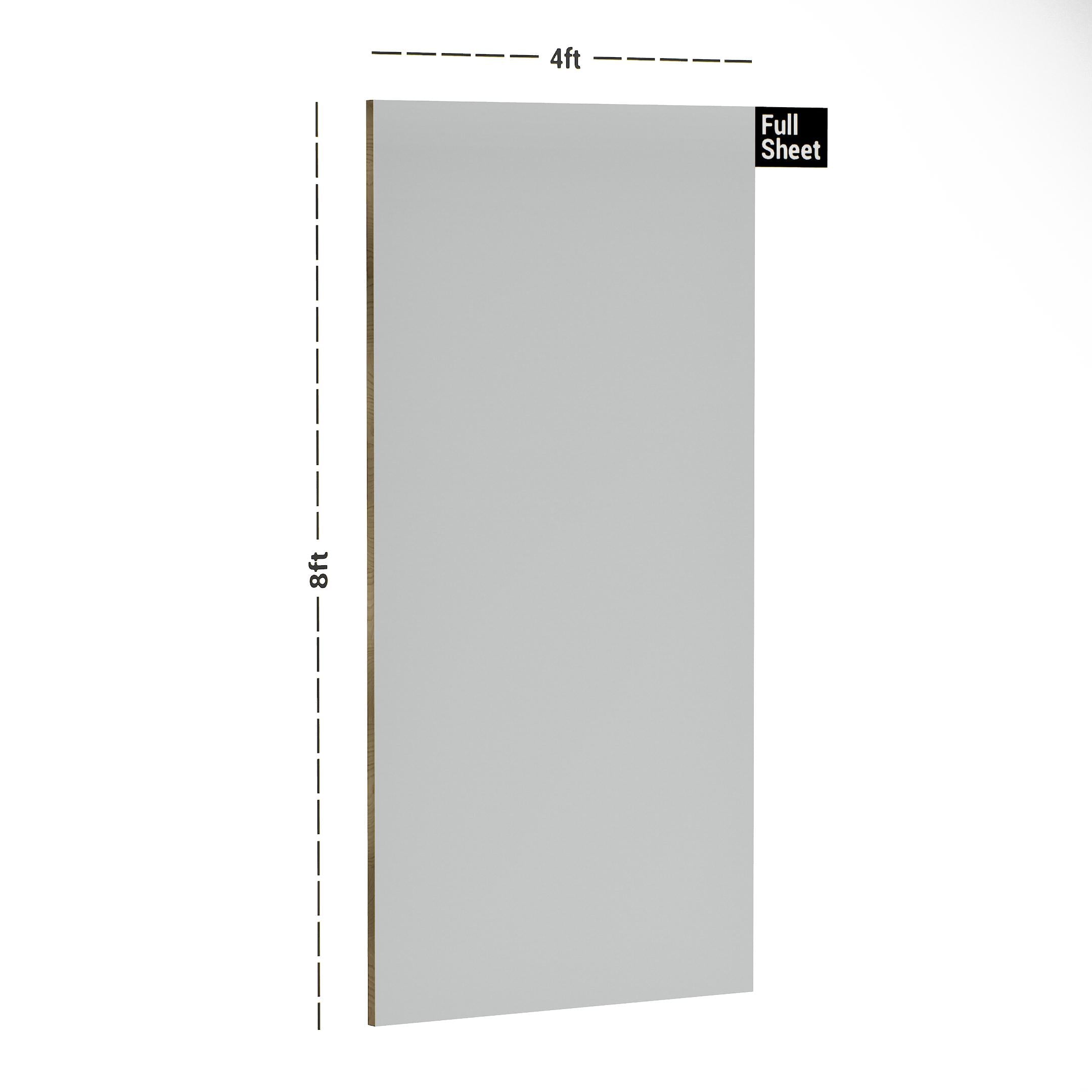 Delta Laminates Delta Laminates 8x4 ft Suede plain colors laminates Silver 333_SF