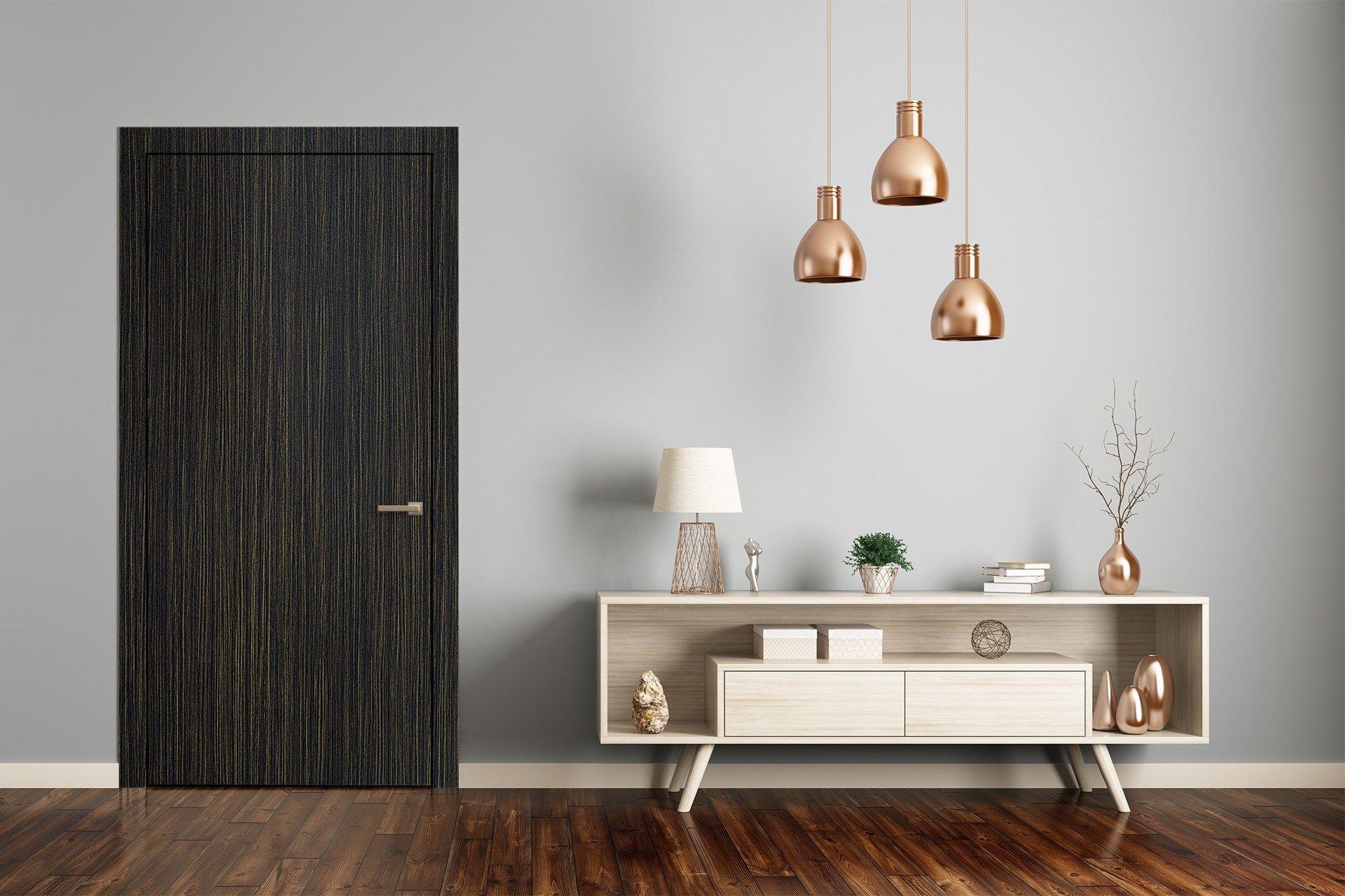 Zingled Zebrano Wood Laminate 8x4 ft Suede 1 mm - 3357 SUD