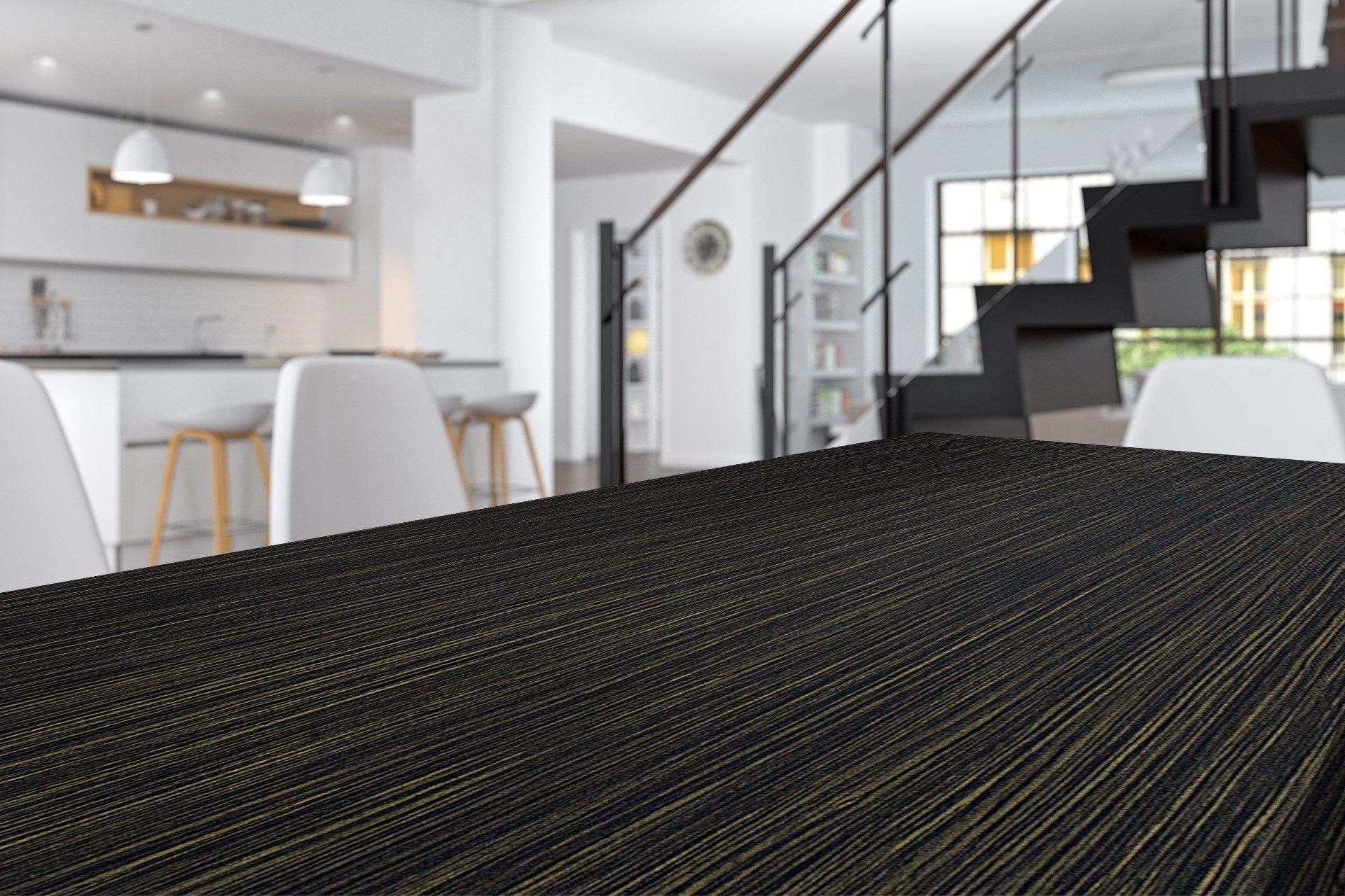 Zingled Zebrano Wood Laminate 8x4 ft Suede 1 mm - 3357 SUD