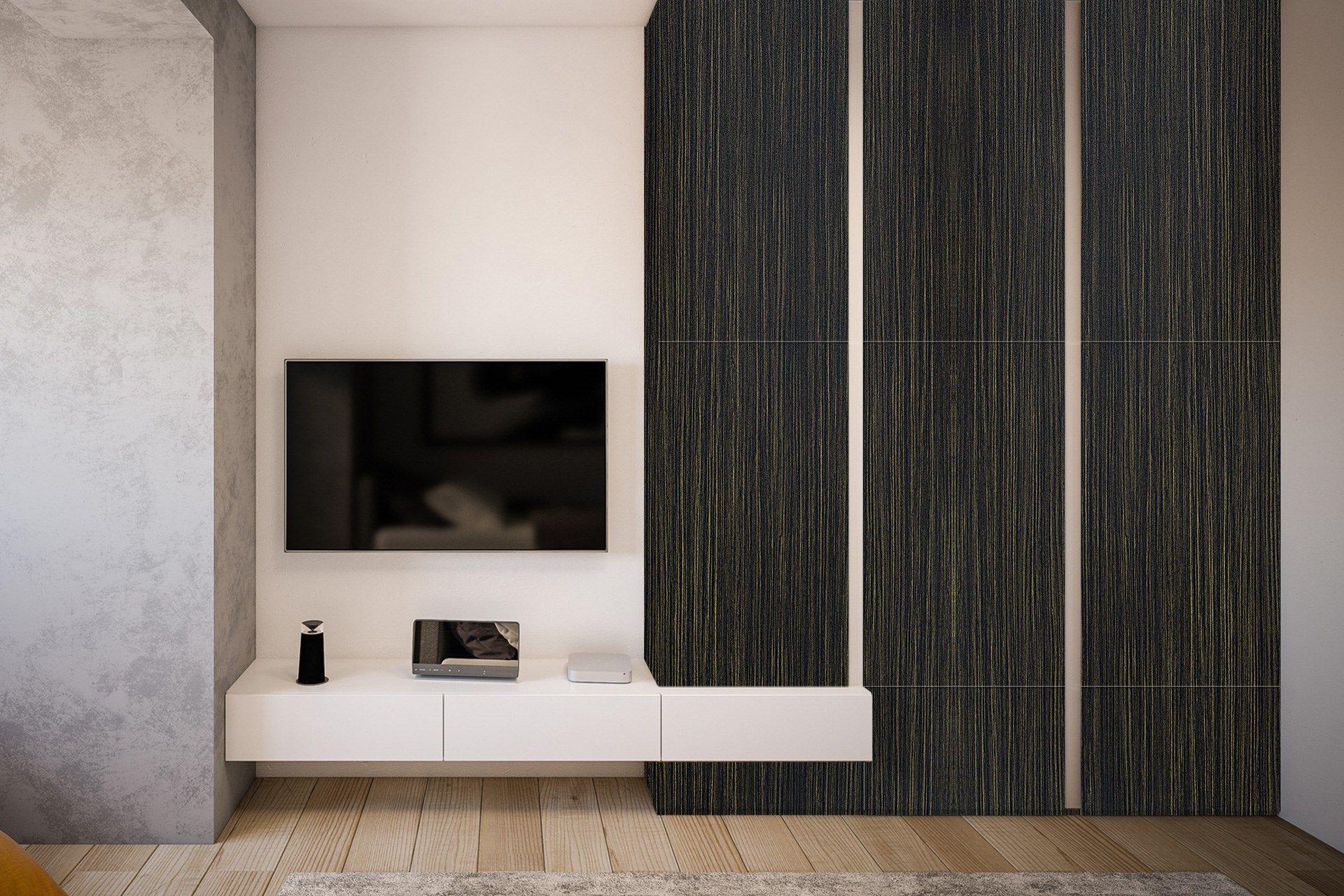 Zingled Zebrano Wood Laminate 8x4 ft Suede 1 mm - 3357 SUD