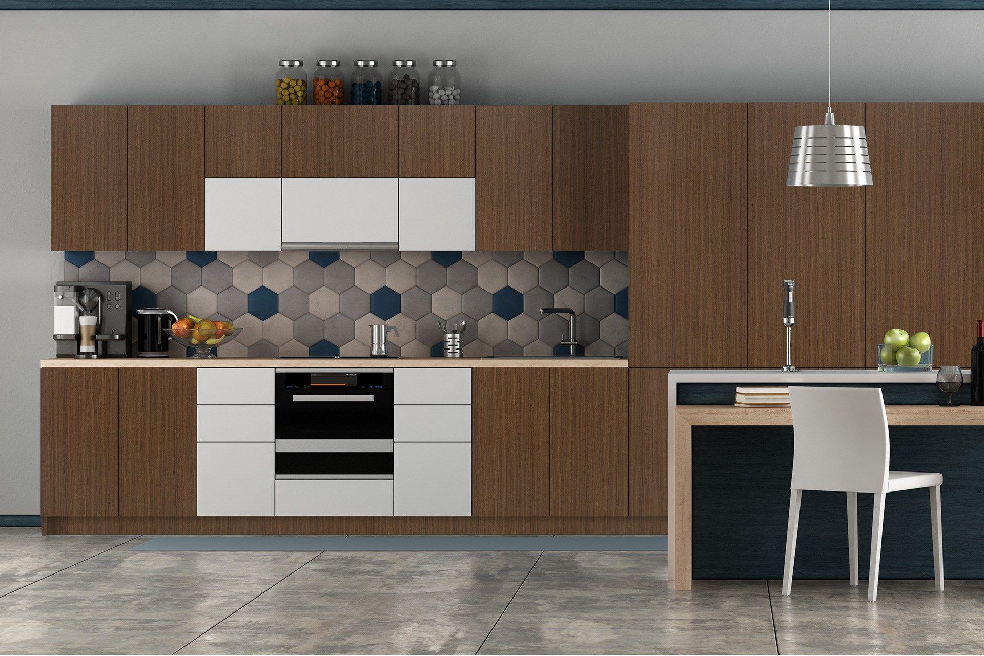 Tawny Mahogany Wood Laminate 8x4 ft Suede 1 mm - 3360 SUD