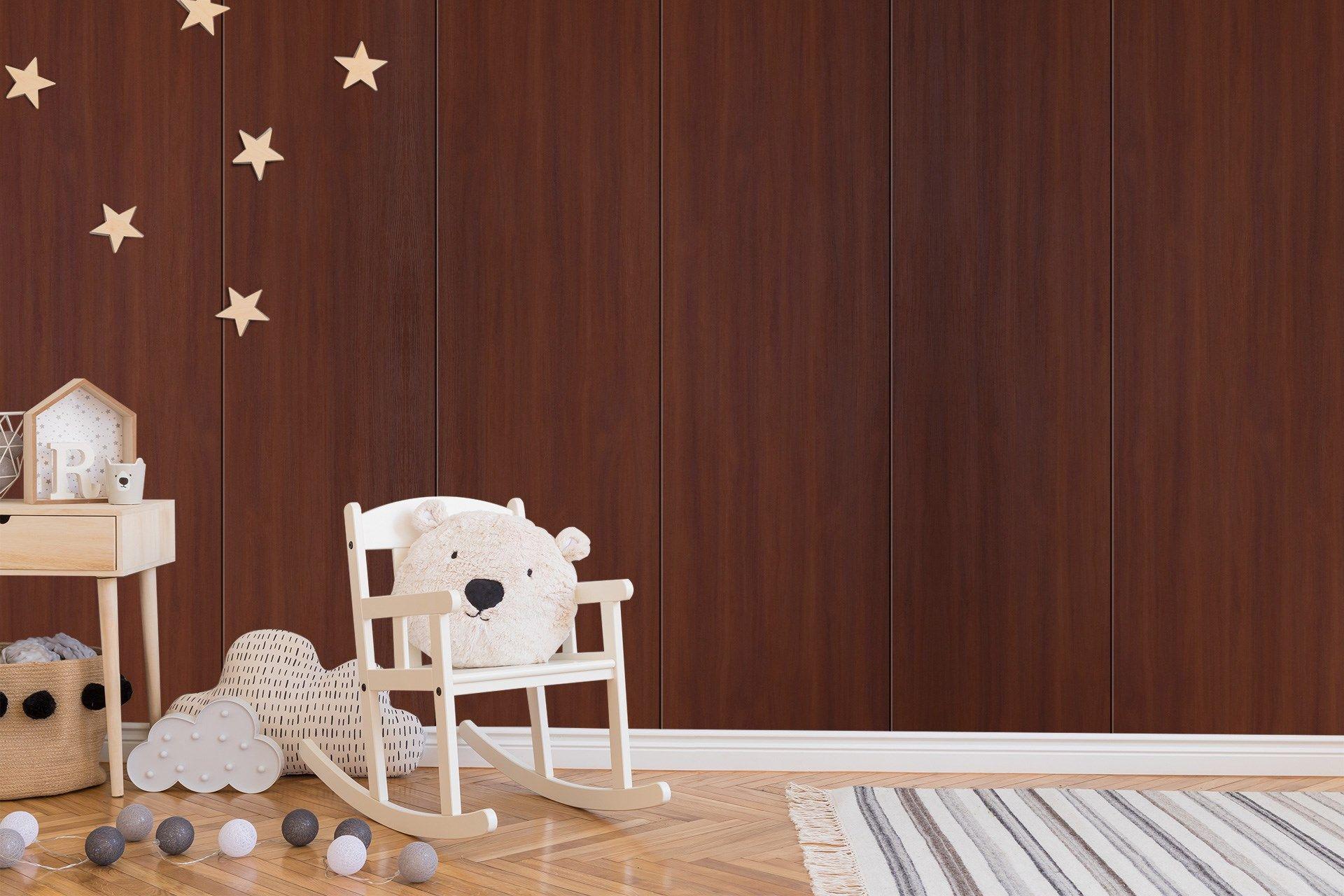 Nicewood Sheen Wood Laminate 8x4 ft Texture 1 mm - 3365 BRS