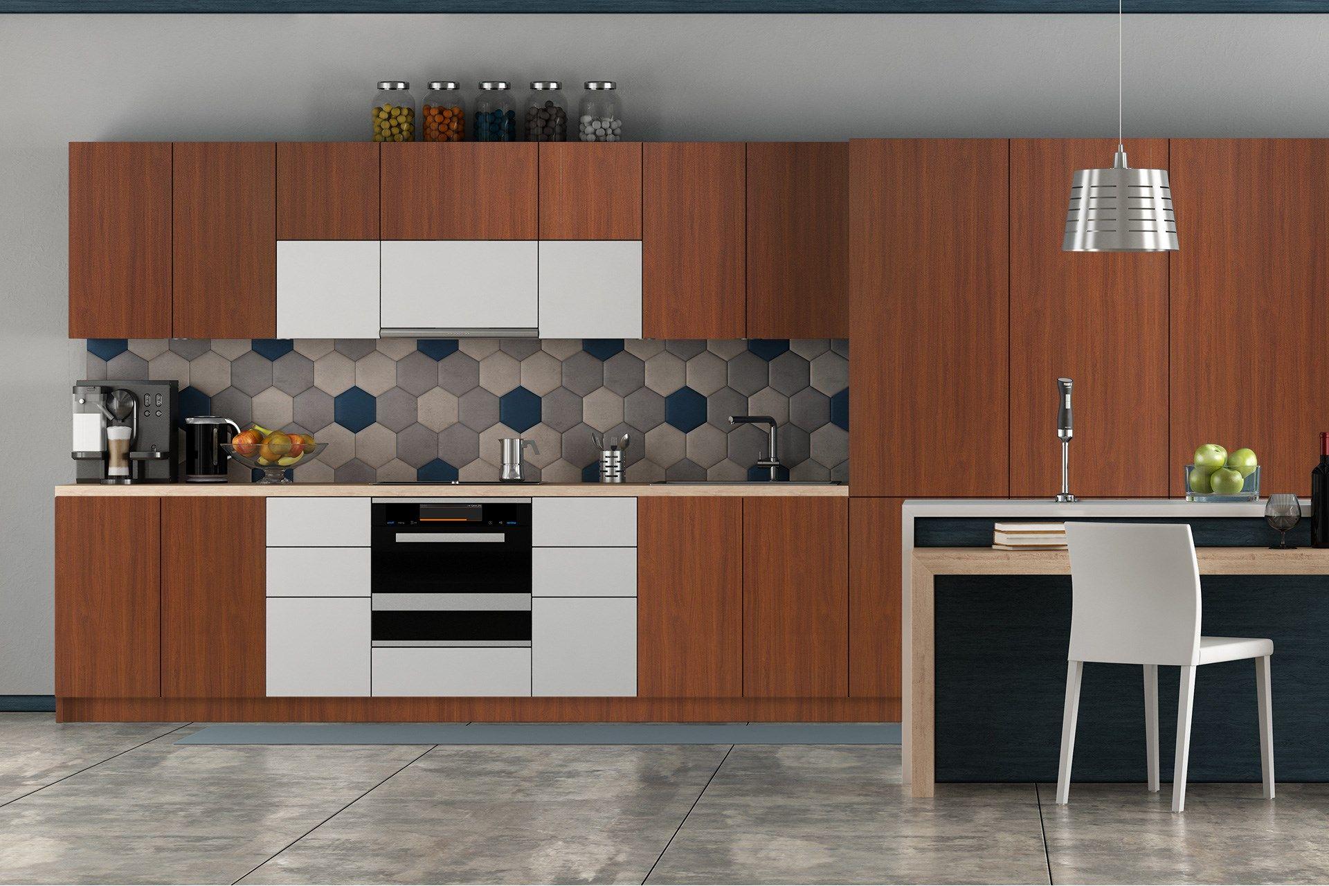 Nicewood Sheen Wood Laminate 8x4 ft Suede 1 mm - 3365 SUD