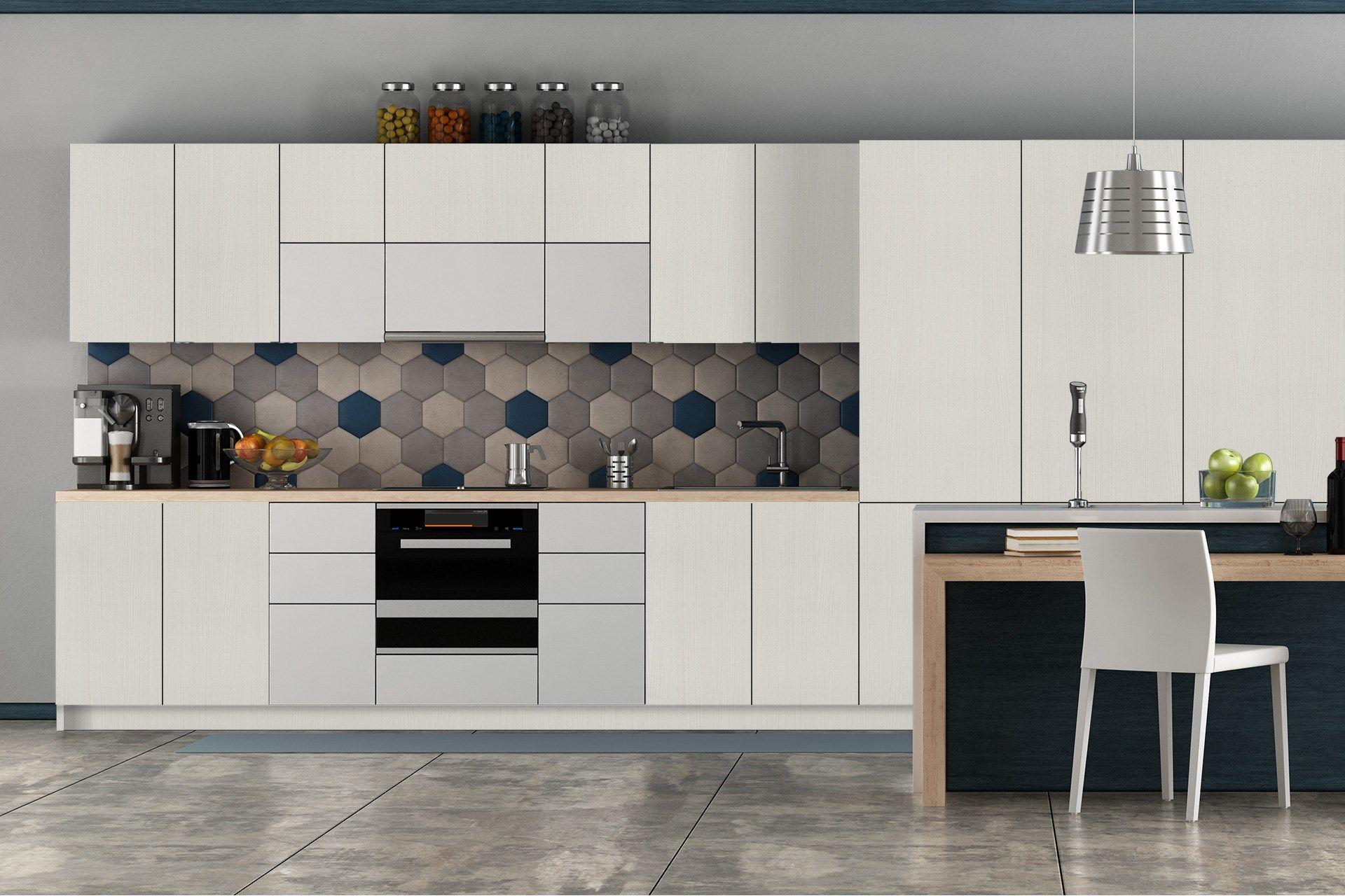 Dainty Elm Wood Laminate 8x4 ft Suede 1 mm - 3366 SUD