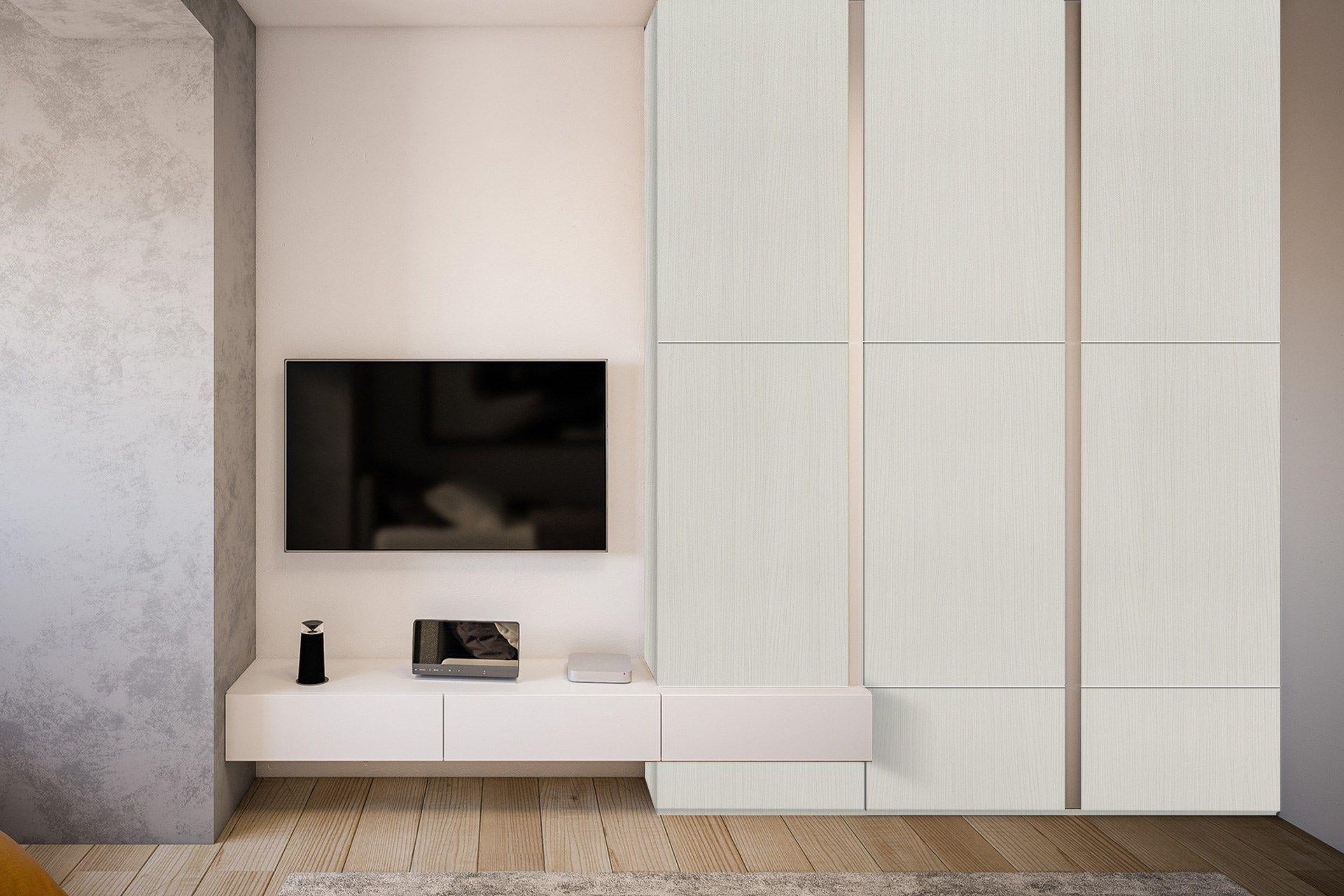 Dainty Elm Wood Laminate 8x4 ft Suede 1 mm - 3366 SUD