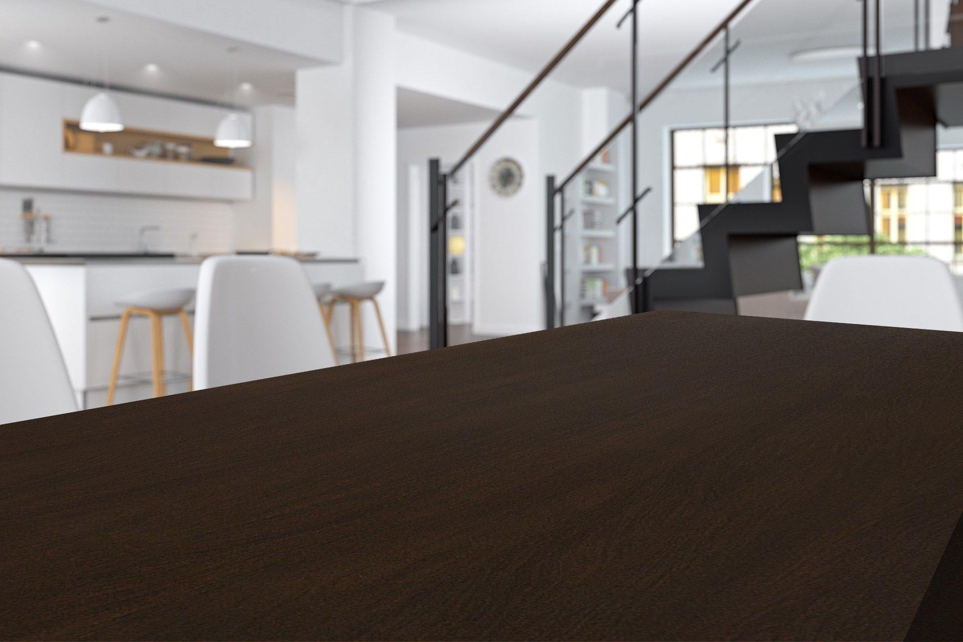Absolute Sucupira Wood Laminate 8x4 ft Suede 1 mm - 3374 SUD