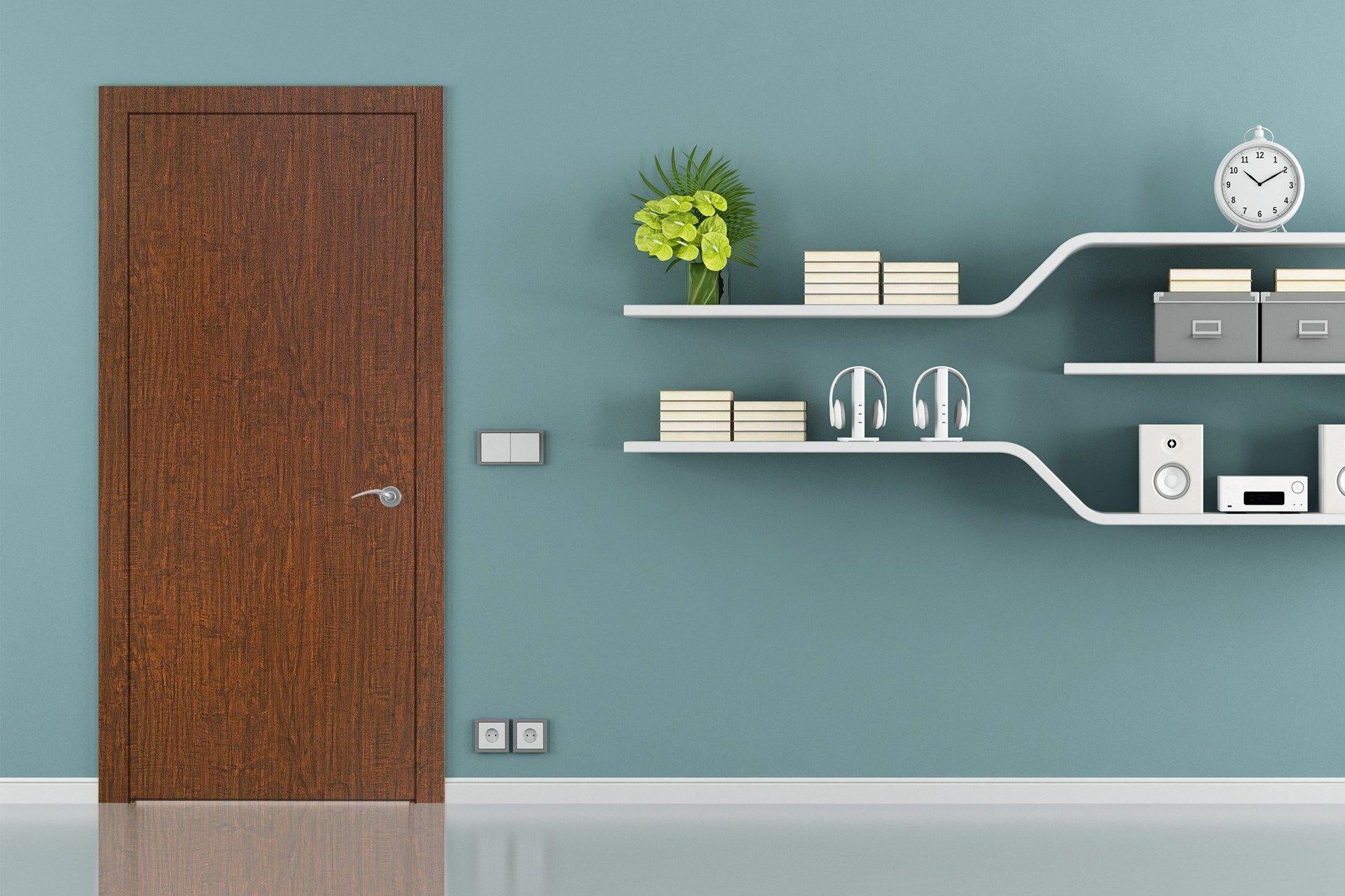 Raw Teak Wood Laminate 8x4 ft Suede 1 mm - 3382 SUD