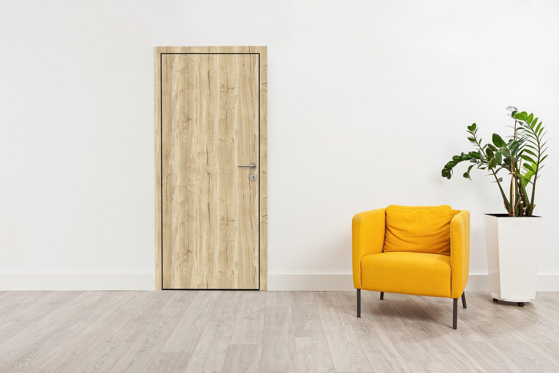 Figura Glow Wood Laminate 8x4 ft Suede 1 mm - 3401 SUD