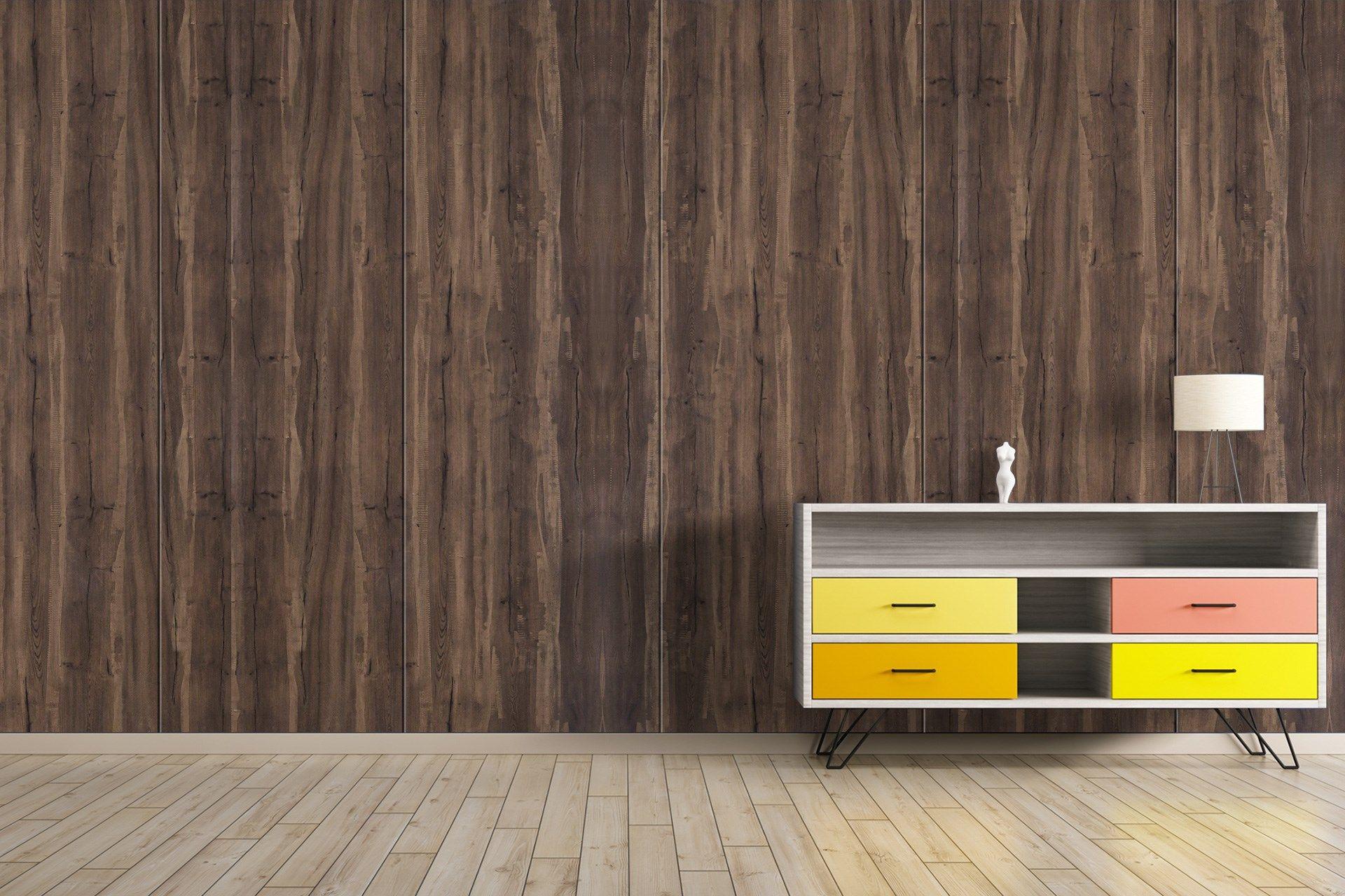 Figura Hues Wood Laminate 8x4 ft Suede 1 mm - 3402 SUD