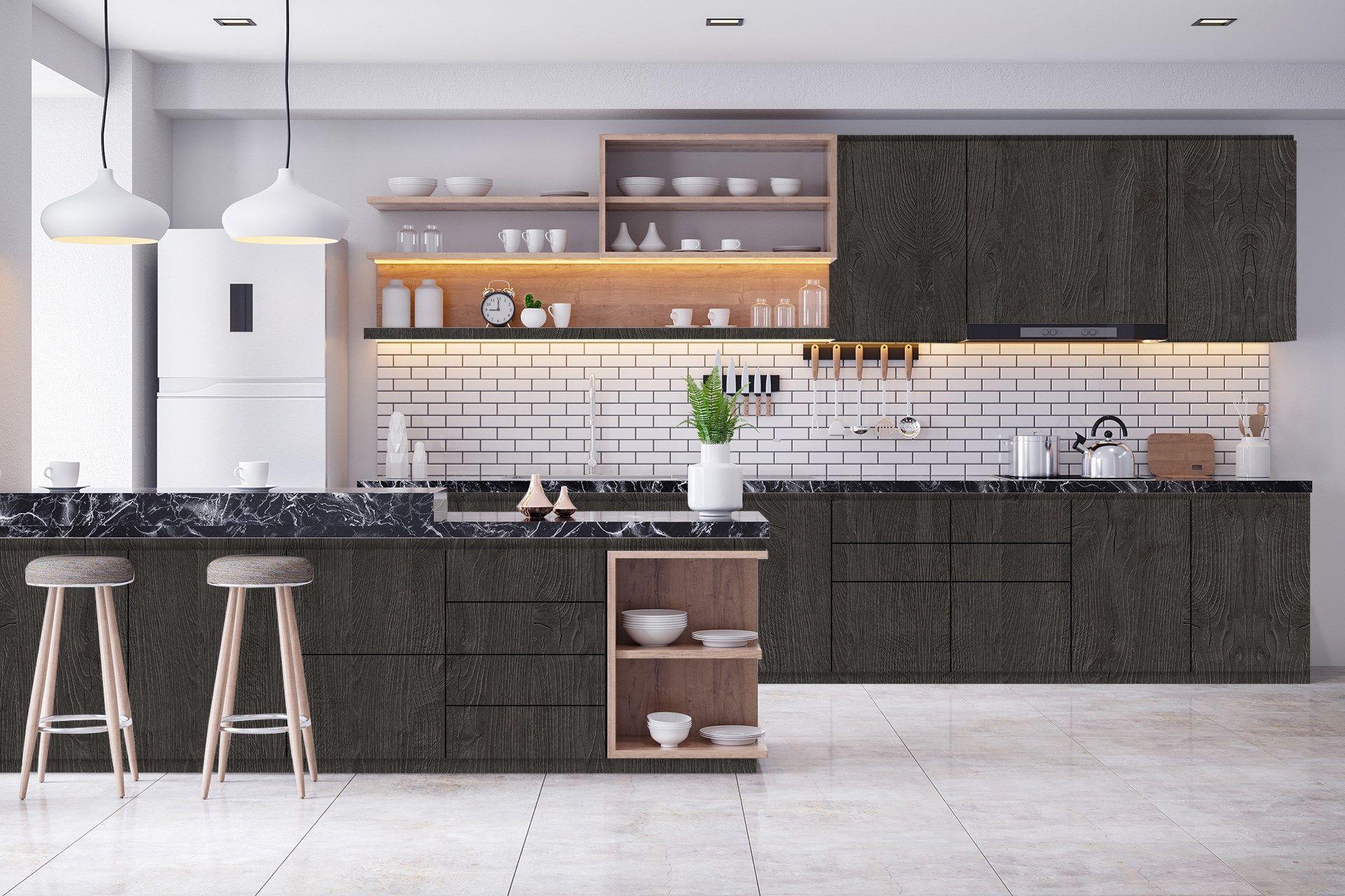 Panthera Wood Laminate 8x4 ft High Gloss 1 mm - 3403 NGL