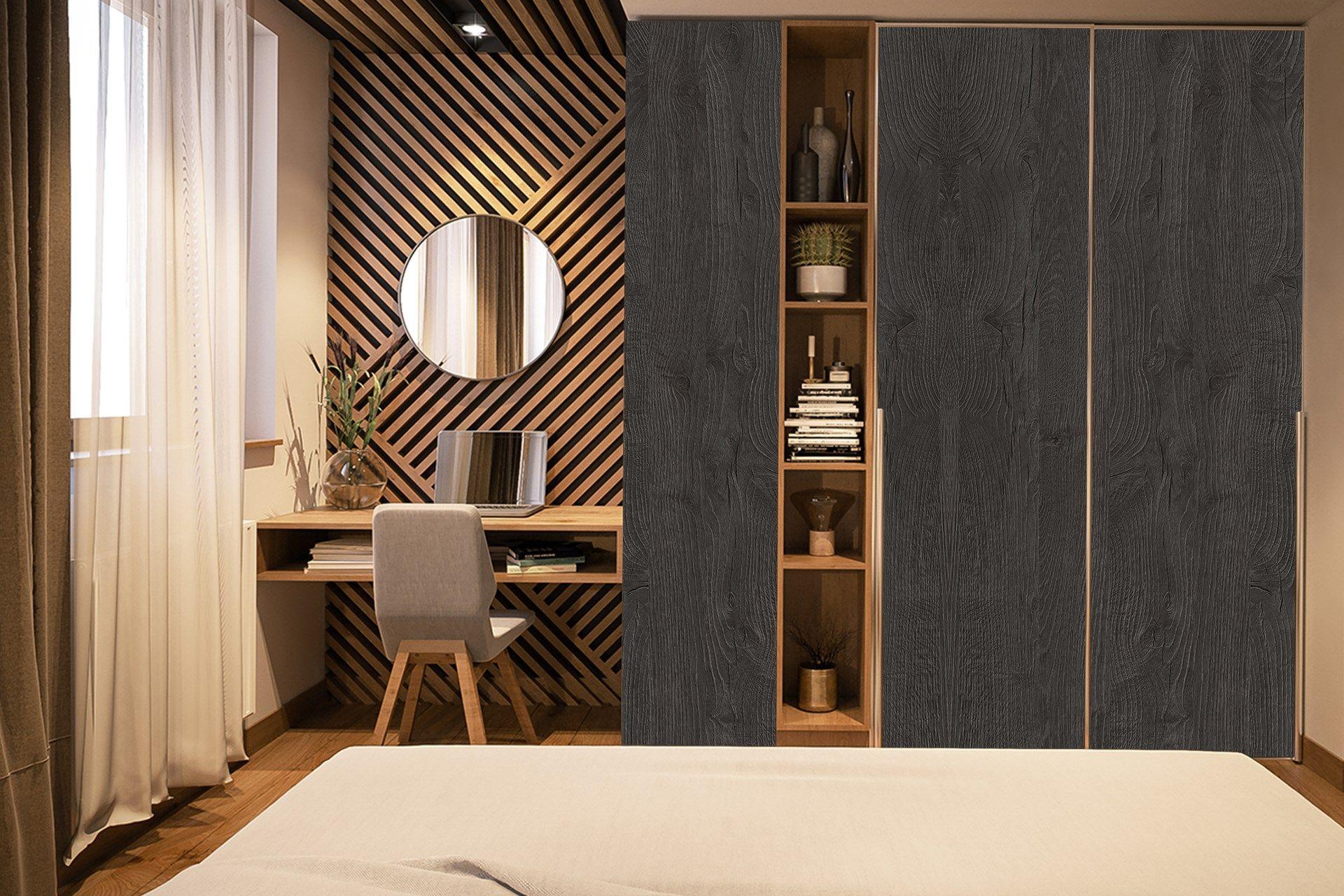 Panthera Wood Laminate 8x4 ft High Gloss 1 mm - 3403 NGL