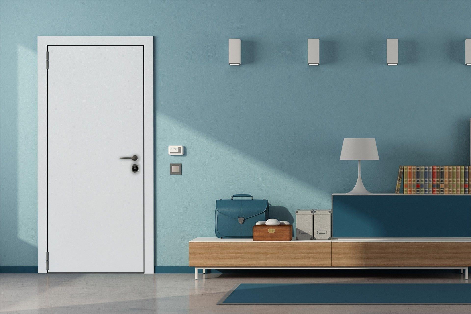Satin White Plain Laminate 8x4 ft Super Matte 1 mm - 3502 RSO
