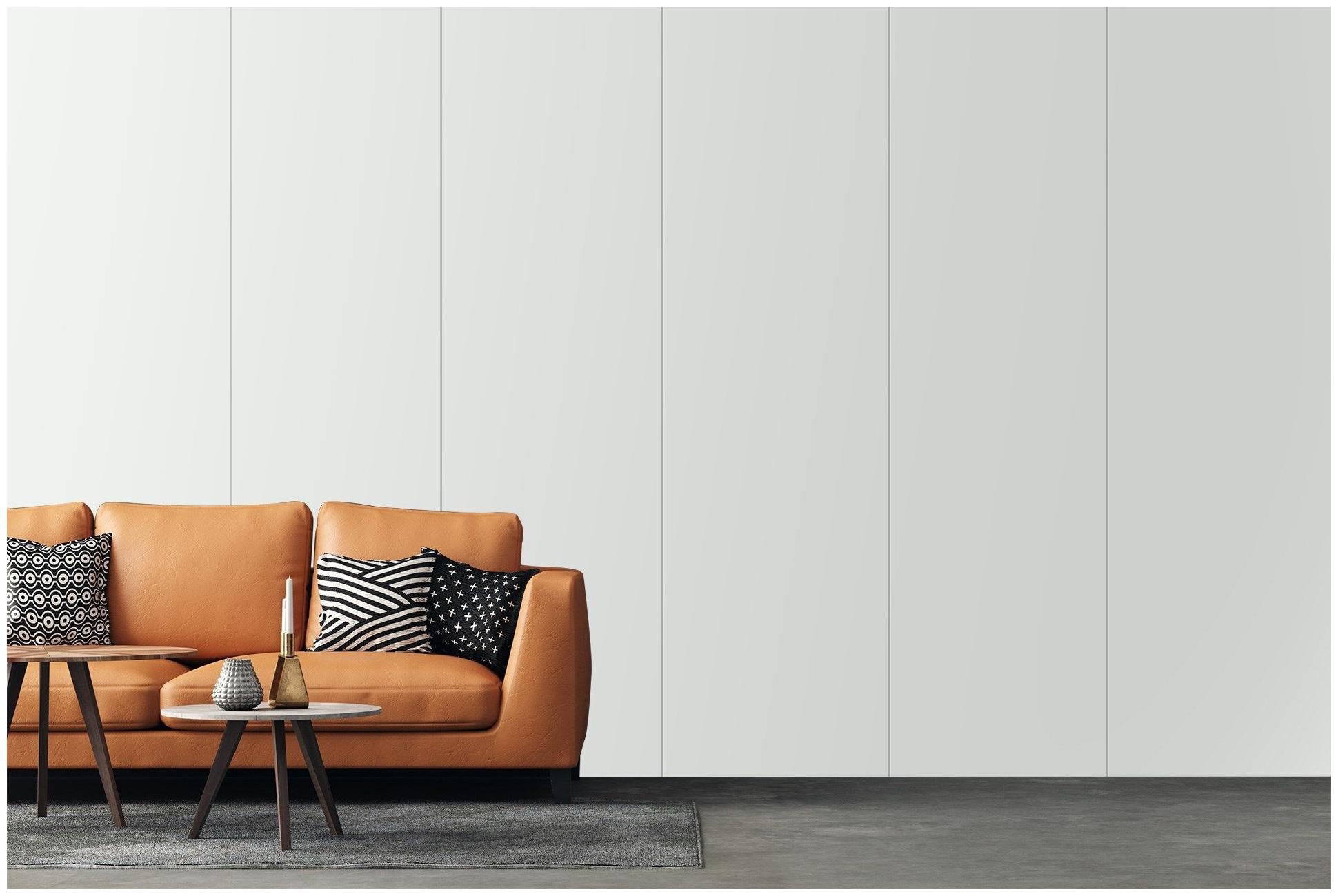 Pearl White Plain Laminate 8x4 ft High Gloss 1 mm - 3503 SMR