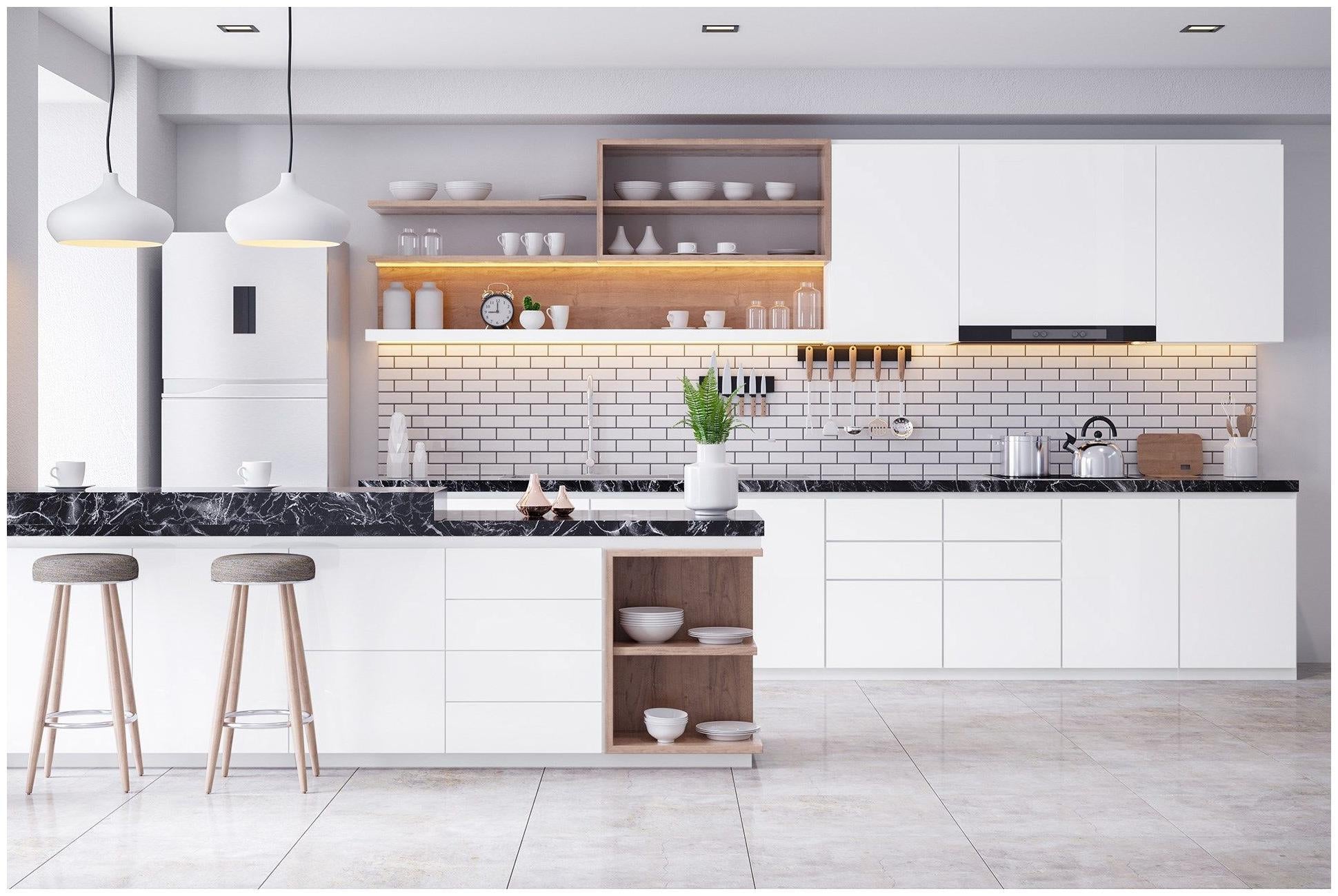 Pearl White Plain Laminate 8x4 ft Suede 1 mm - 3503 SUD