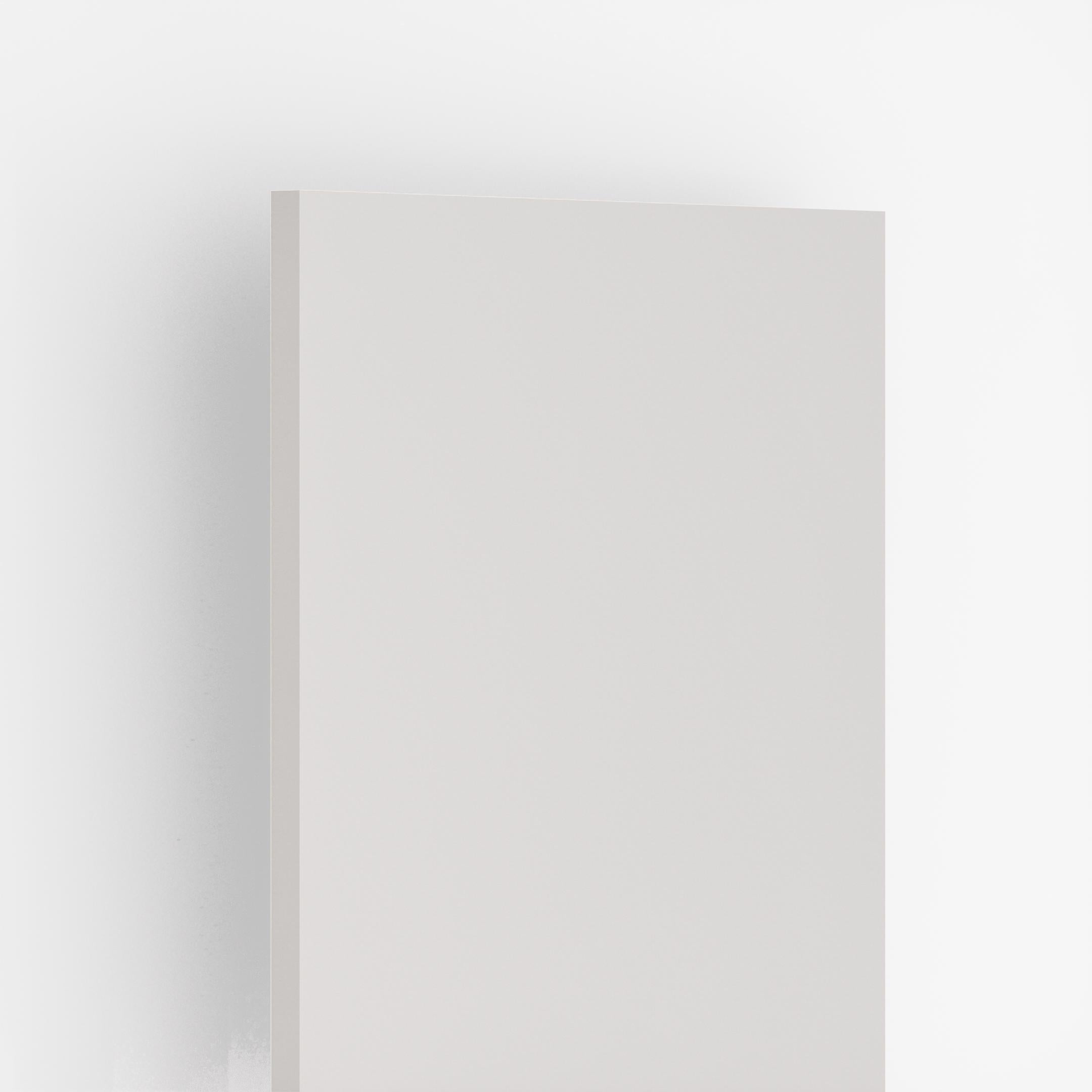 Simply White Plain Laminate 8x4 ft Suede 1 mm - 3504 SUD