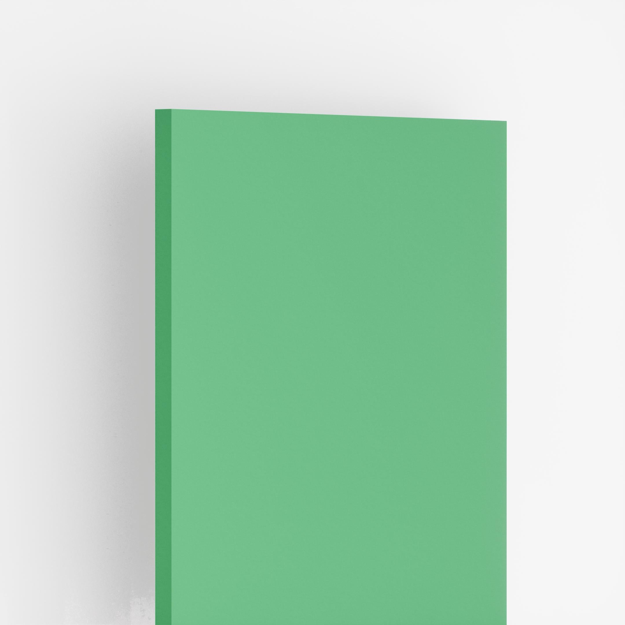 Green Plain Laminate 8x4 ft Suede 1 mm - 3513 Mellow