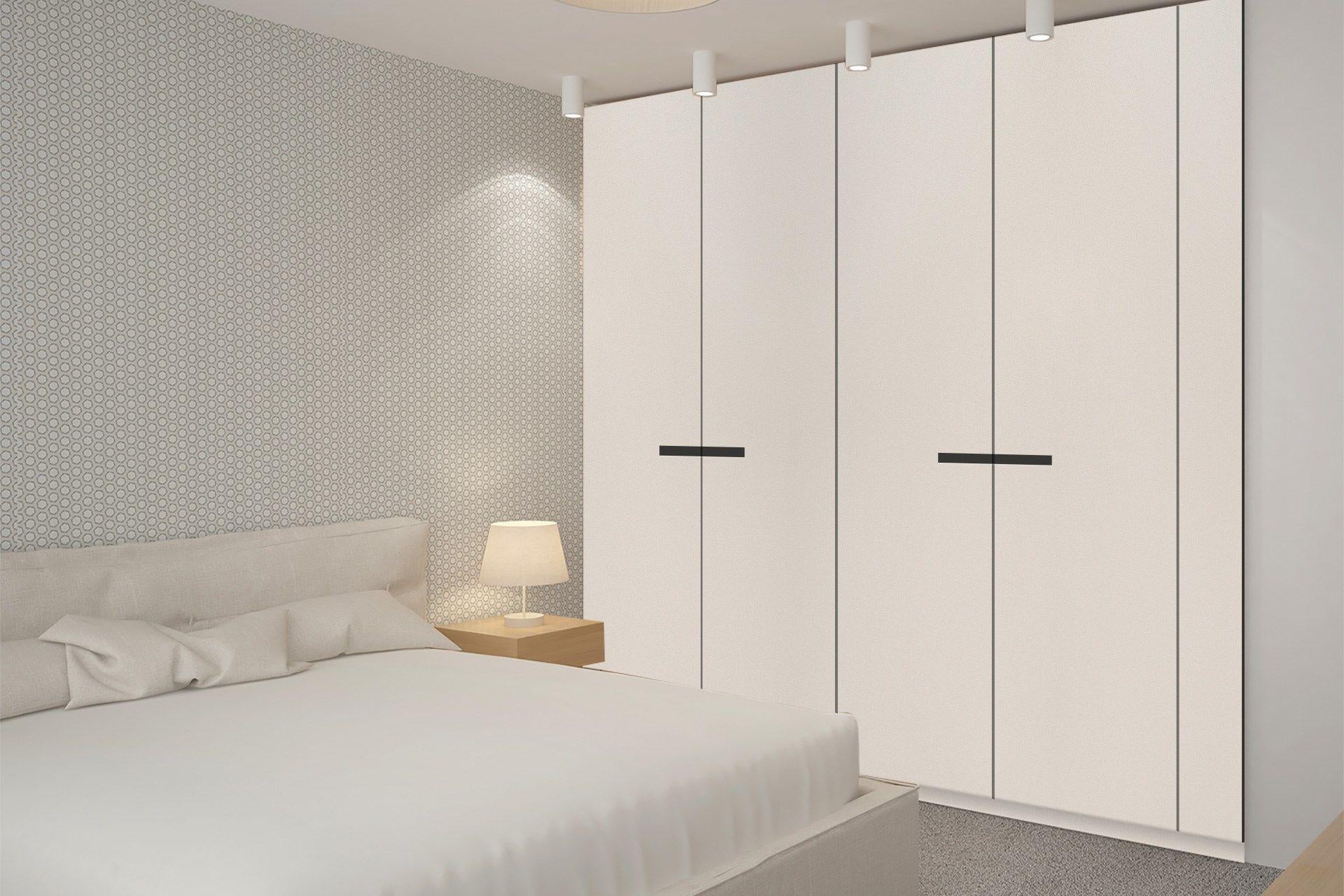 Royal lvory Plain Laminate 8x4 ft Suede 1 mm - 3515 SUD