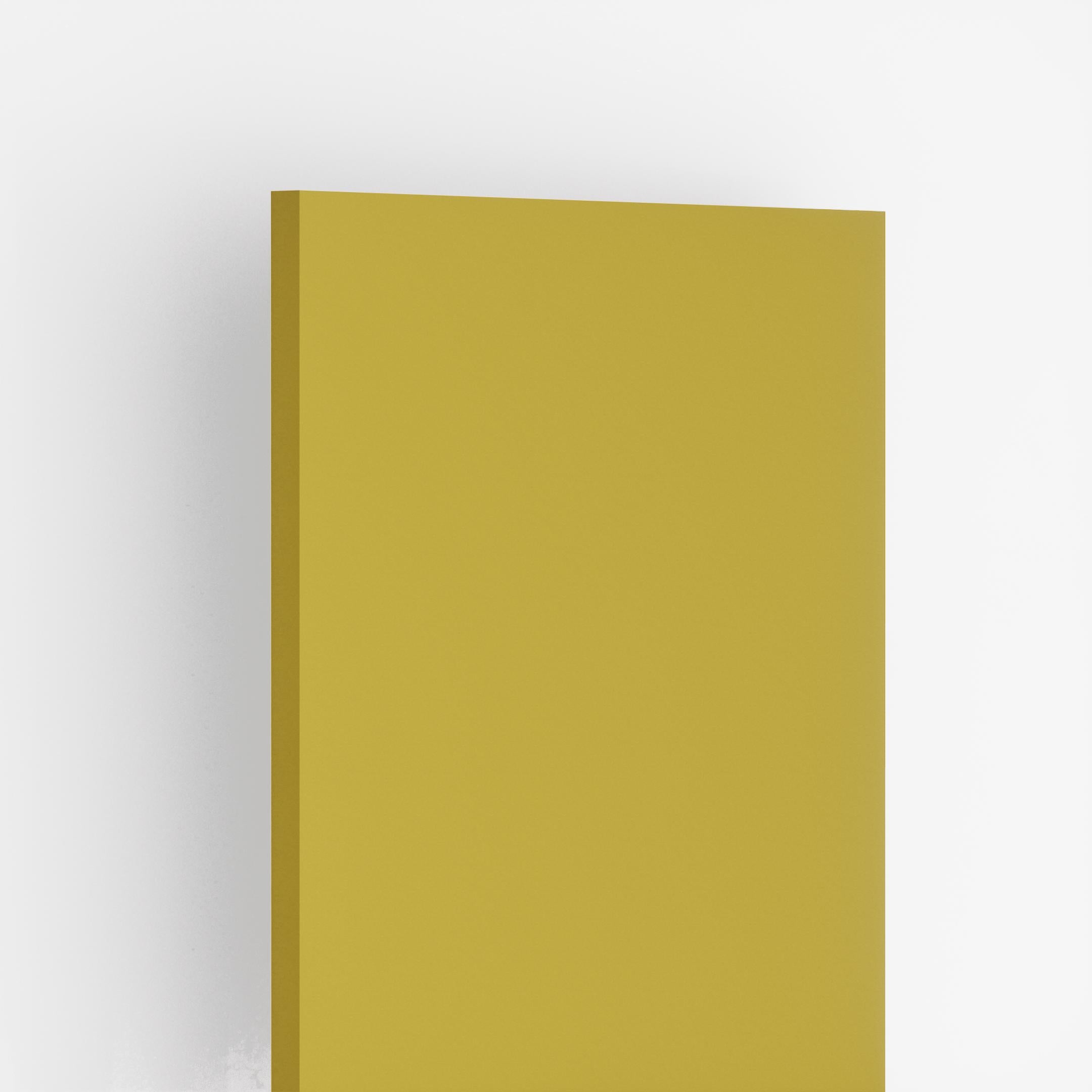 Cream Yellow Plain Laminate 8x4 ft High Gloss 1 mm - 3516 SLG