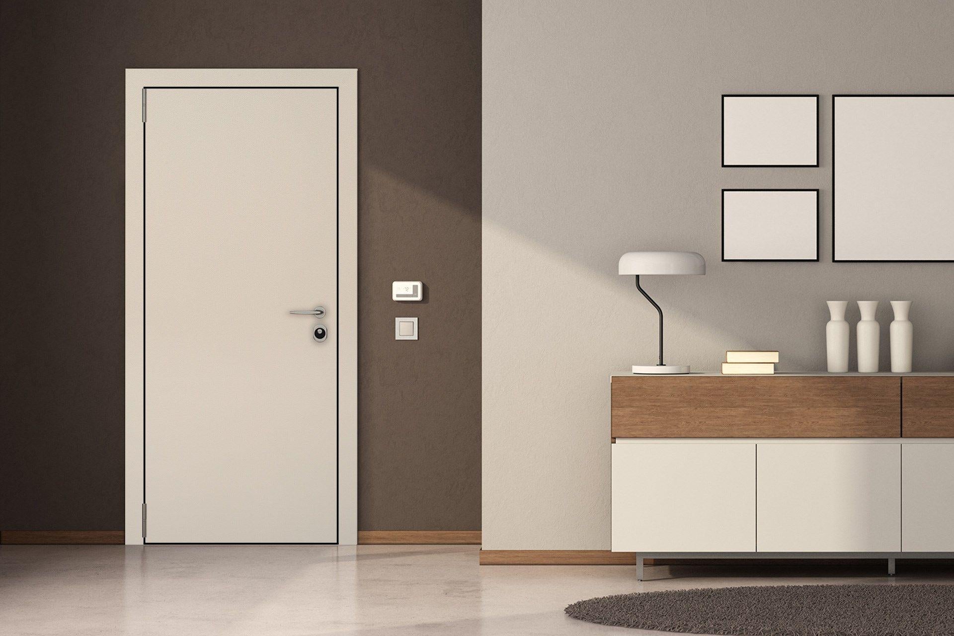 Vanilla Plain Laminate 8x4 ft Suede 1 mm - 3516 SUD