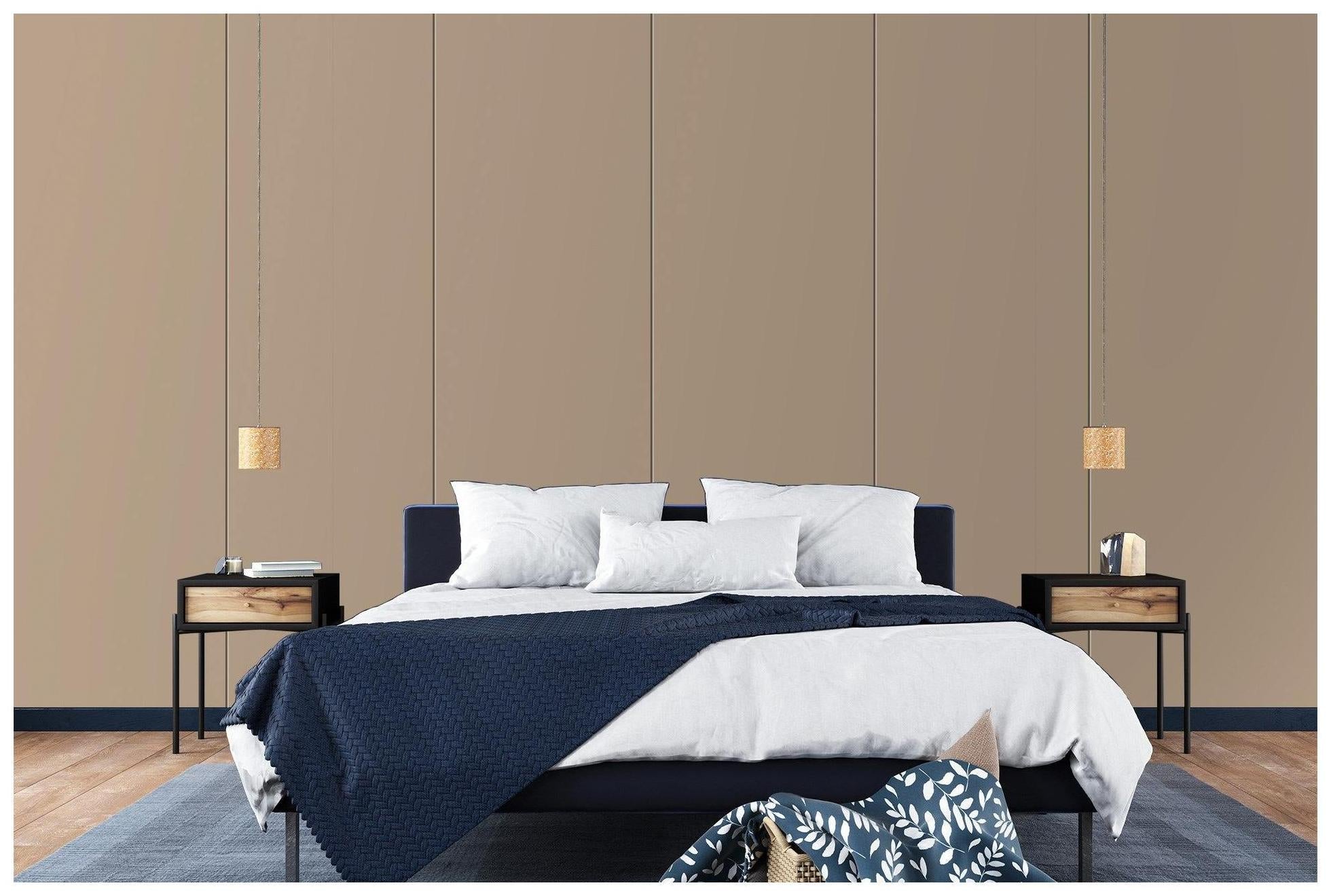 Khaki Plain Laminate 8x4 ft High Gloss 1 mm - 3521 NGL